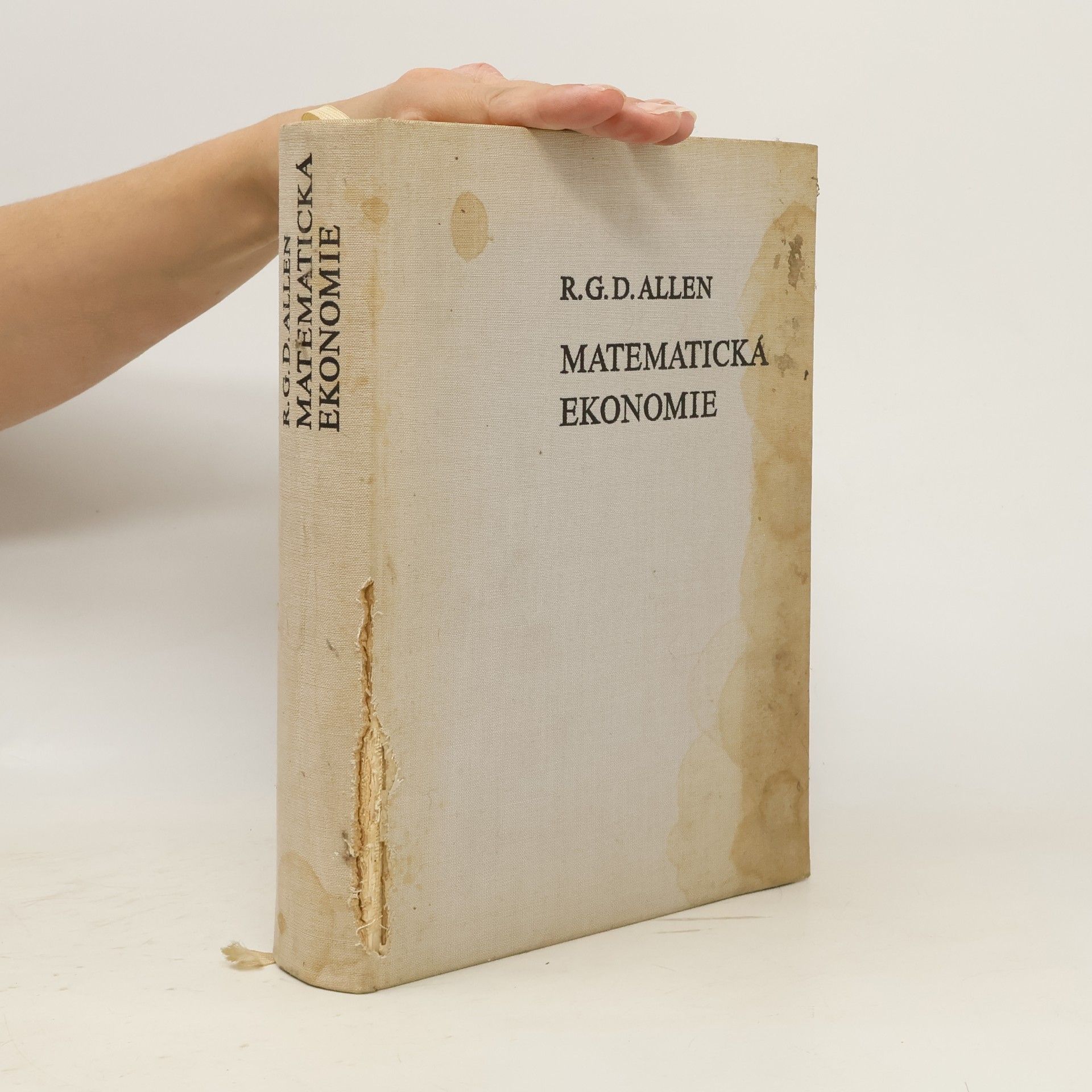 R. G. D. Allen Matematická ekonomie