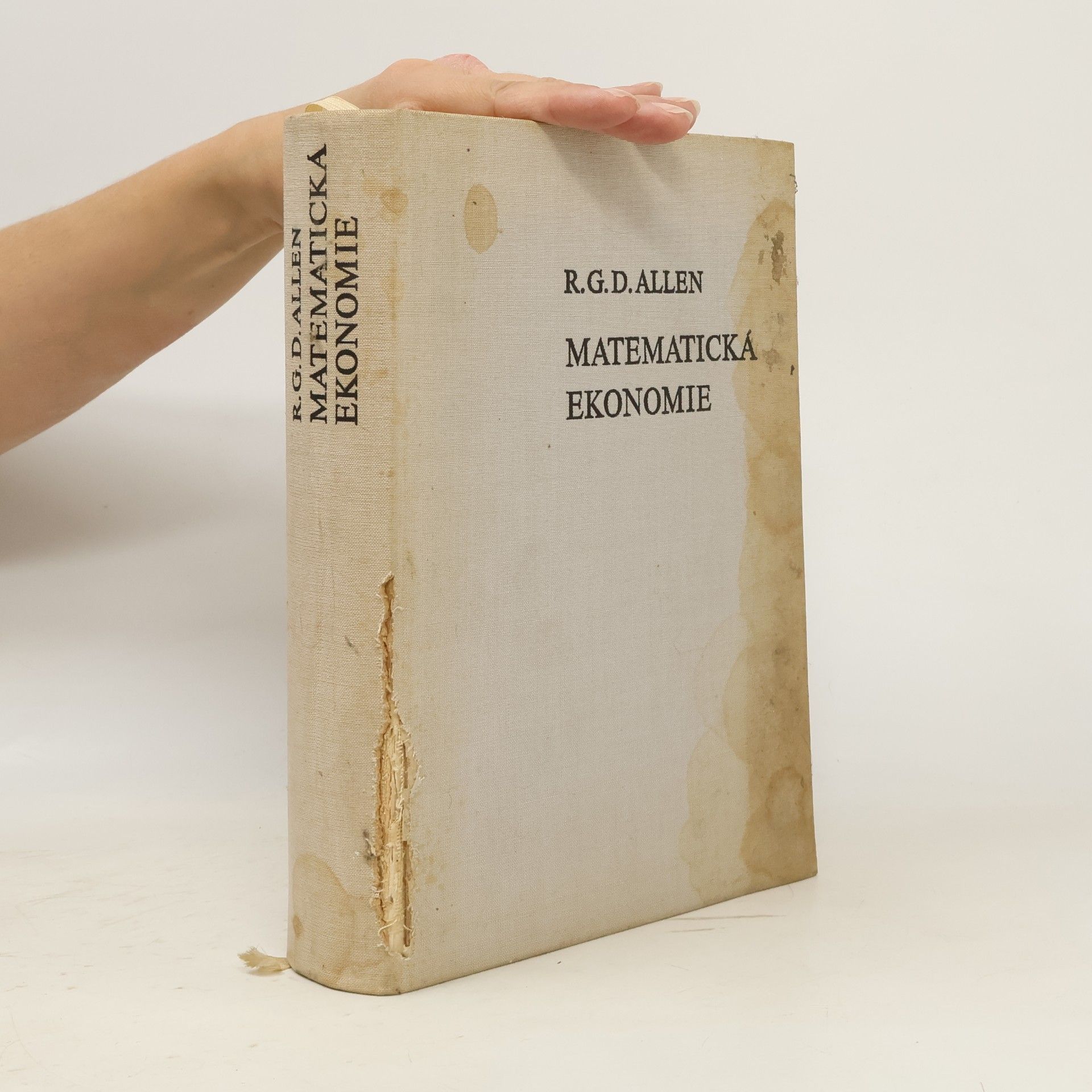 R. G. D. Allen Matematická ekonomie