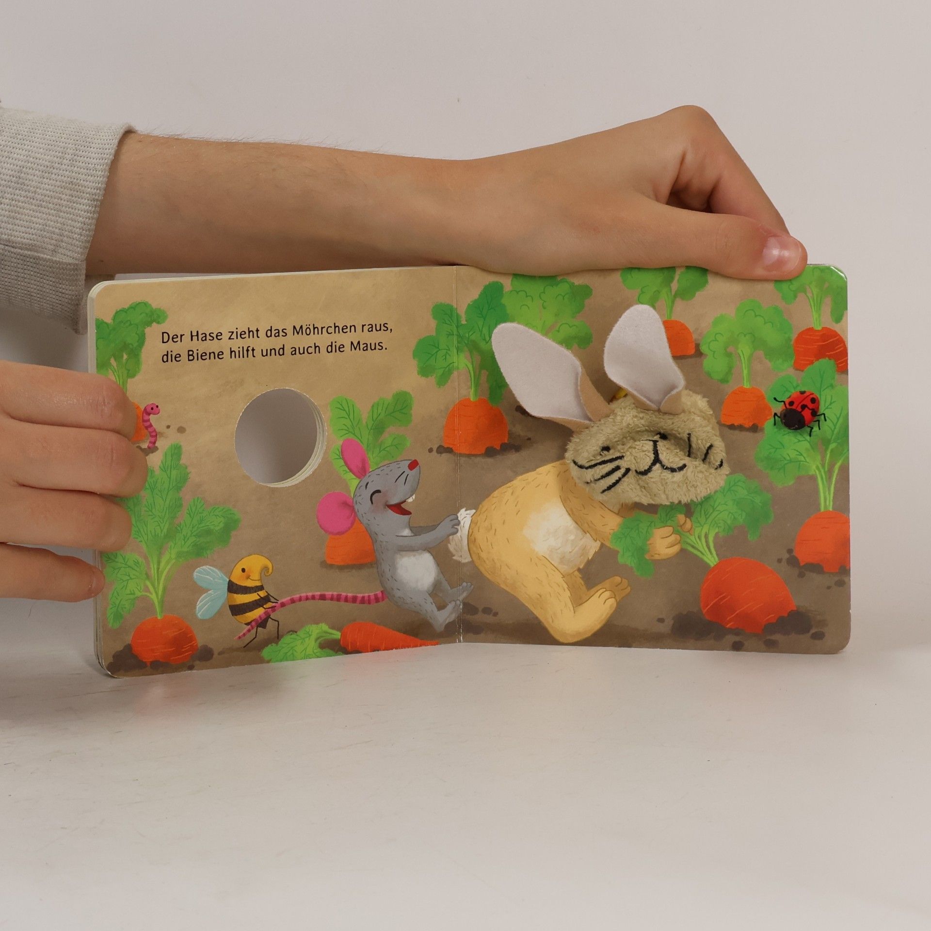 Bernd Penners Mein liebstes Fingerpuppenbuch: Hallo, kleiner Hase!