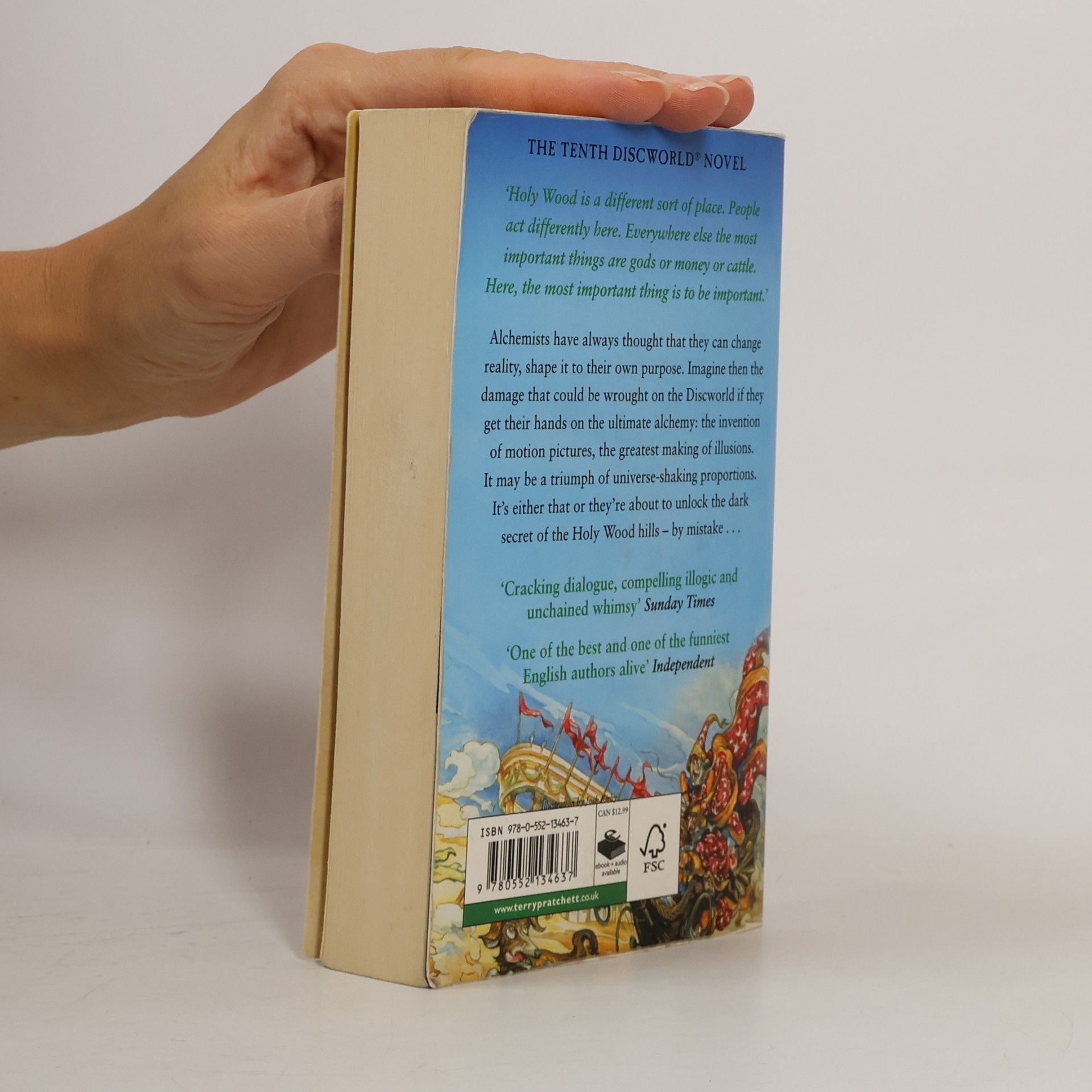Terry Pratchett Moving pictures
