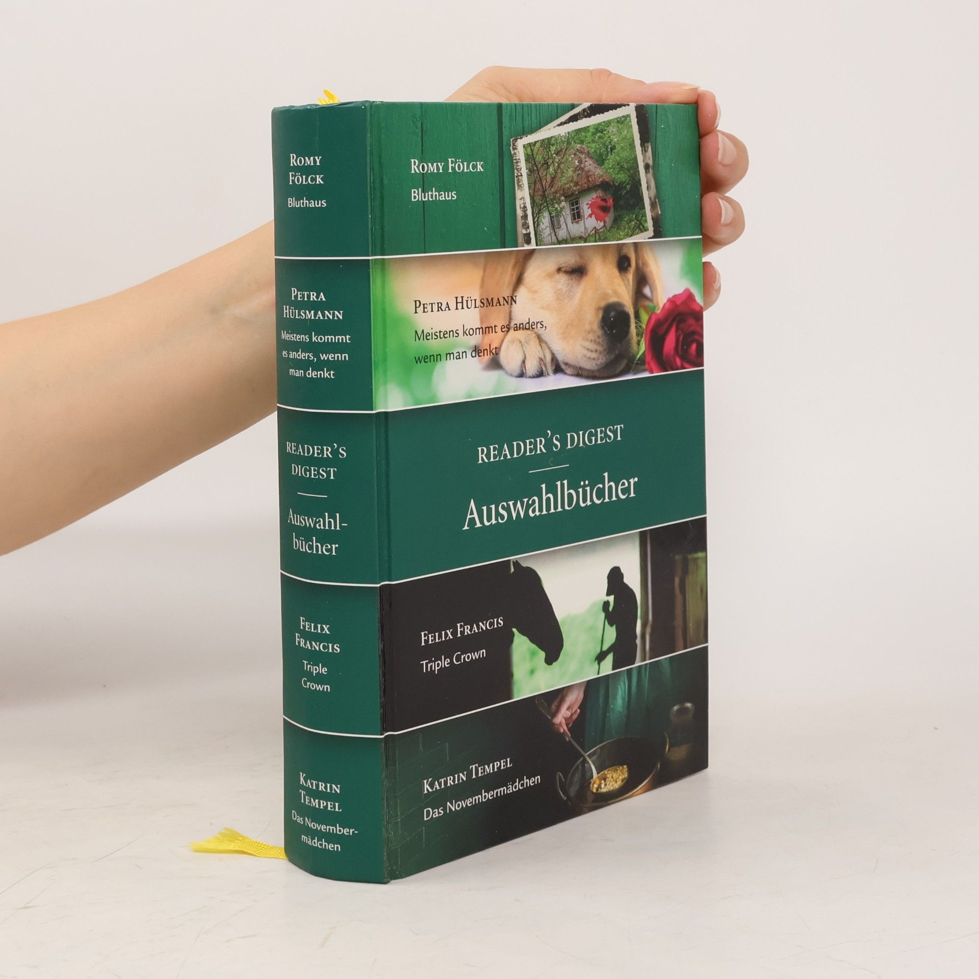 Auswahlbücher: Bluthaus. Meistens kommt es anders, wenn man denkt. Triple Crown. Das Novembermädchen