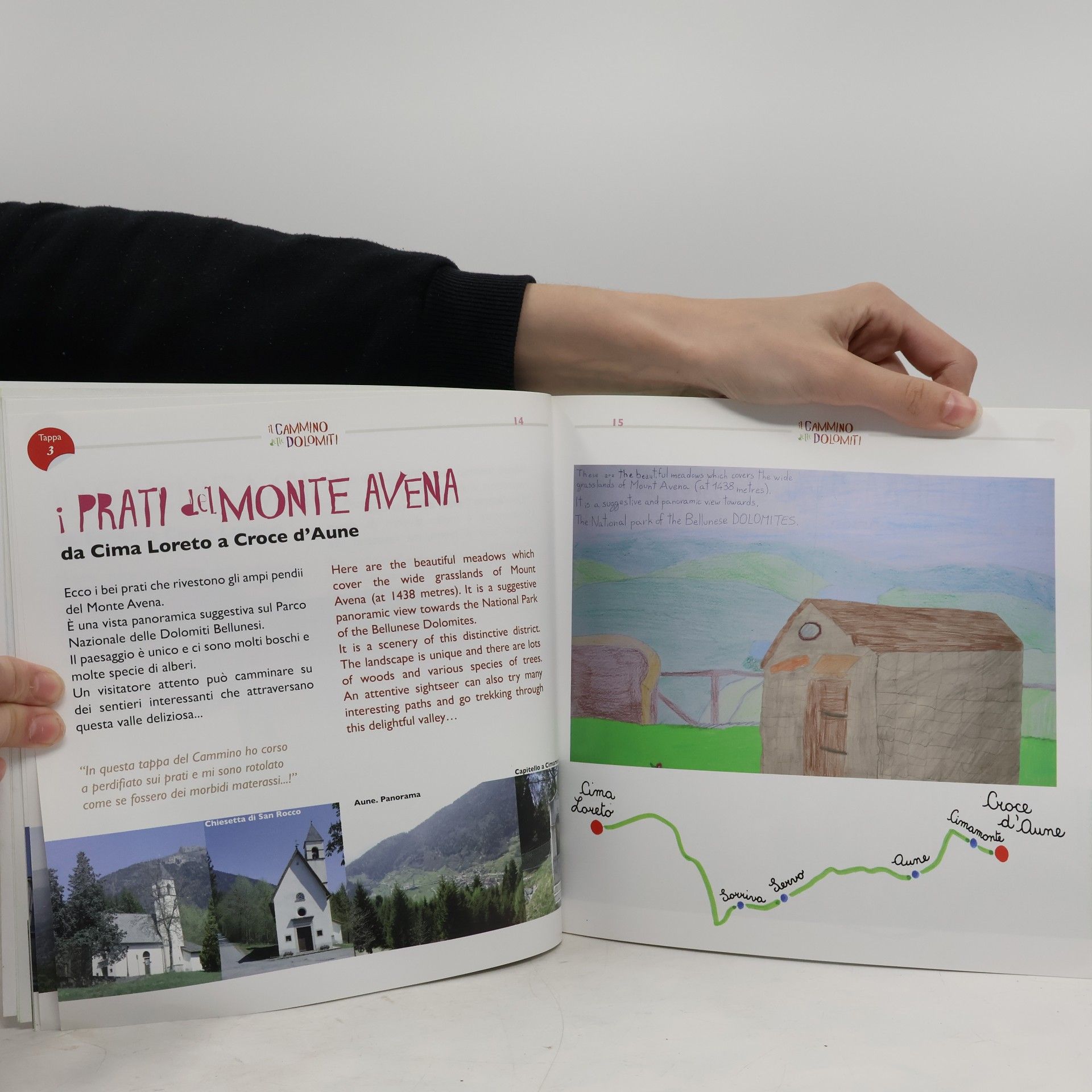 Beatrice Da Vià Invenzioni: Il cammino delle Dolomiti
