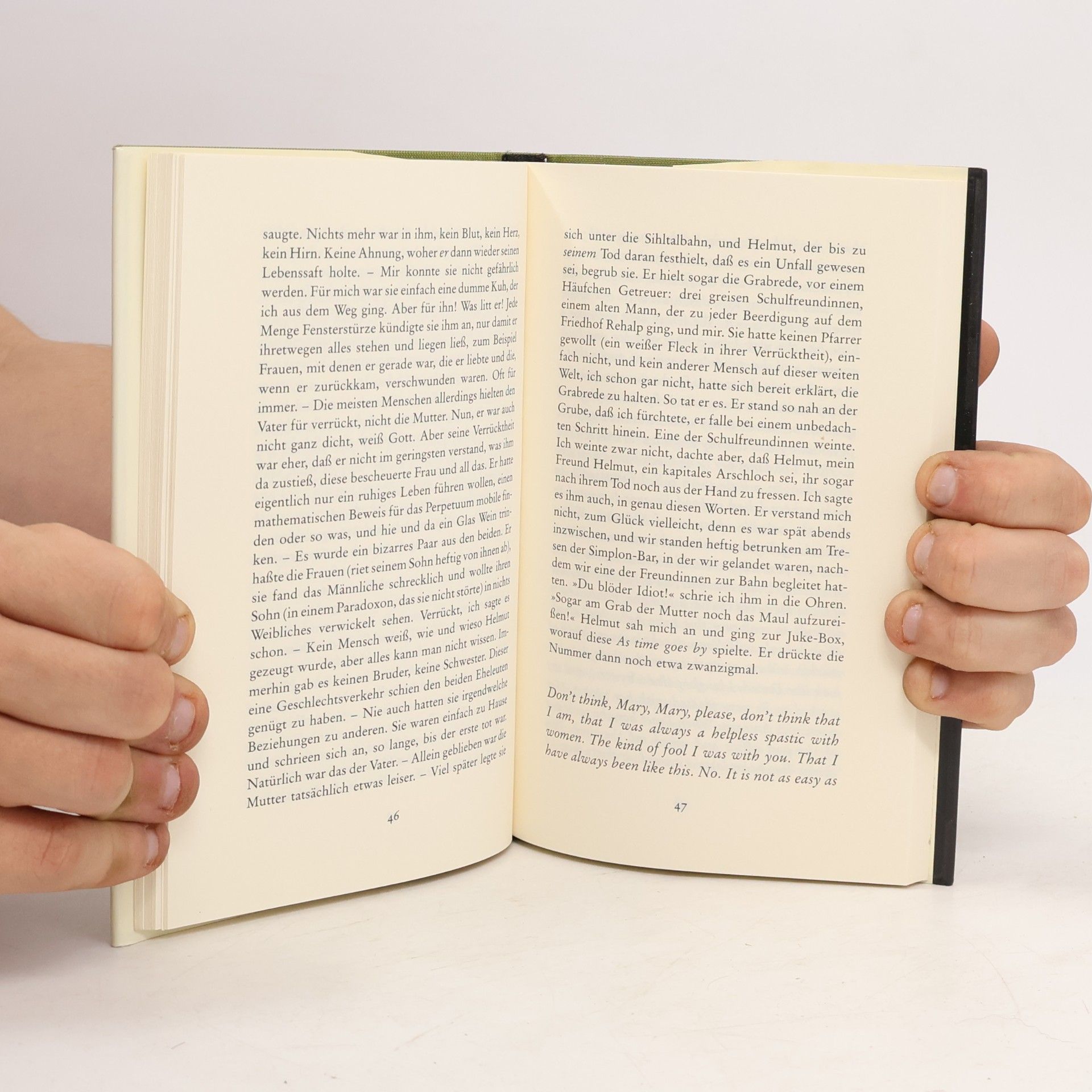 Urs Widmer Liebesbrief für Mary
