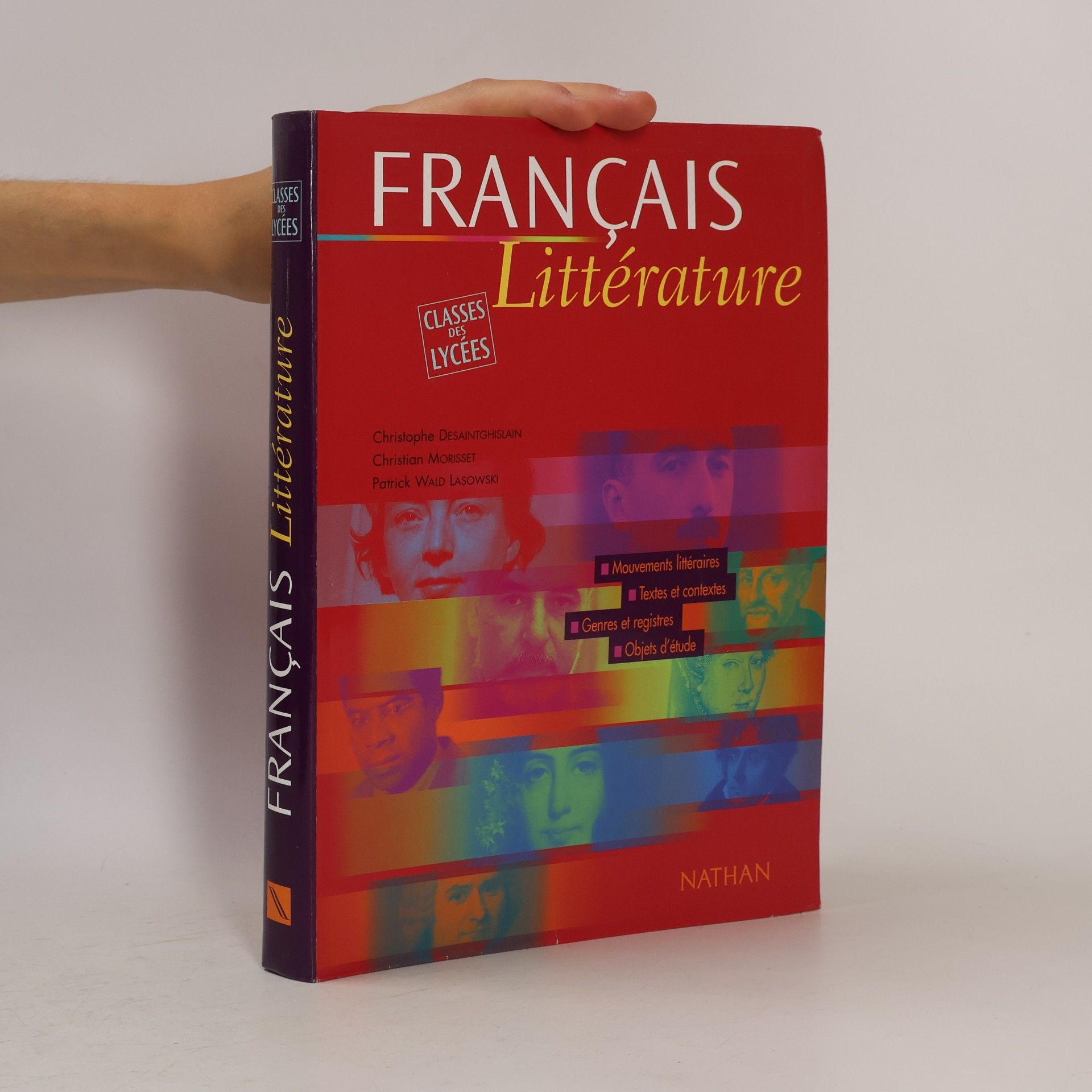Christian Morisset Français littérature classes des lycées