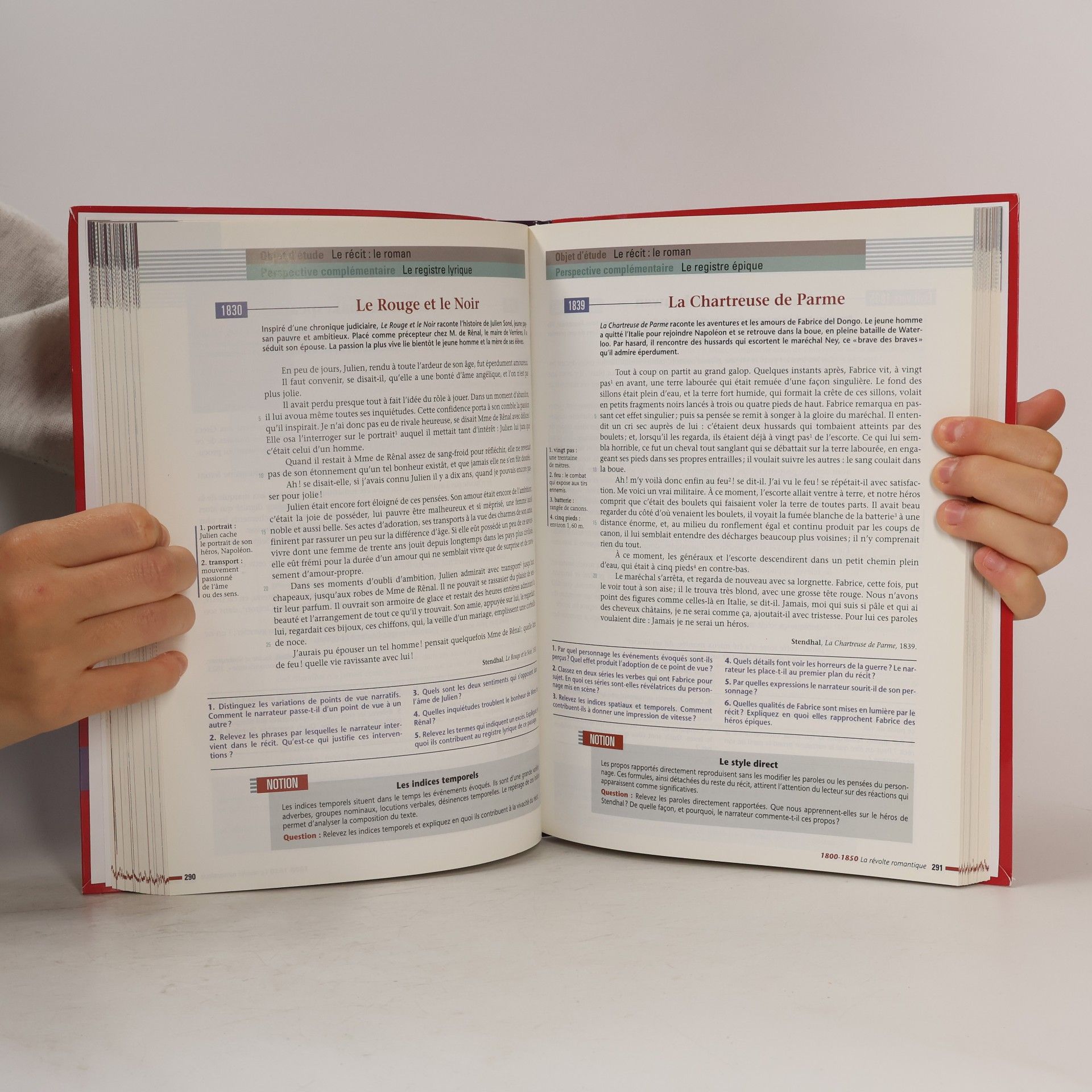 Desaintghislain Christophe Français littérature classes des lycées