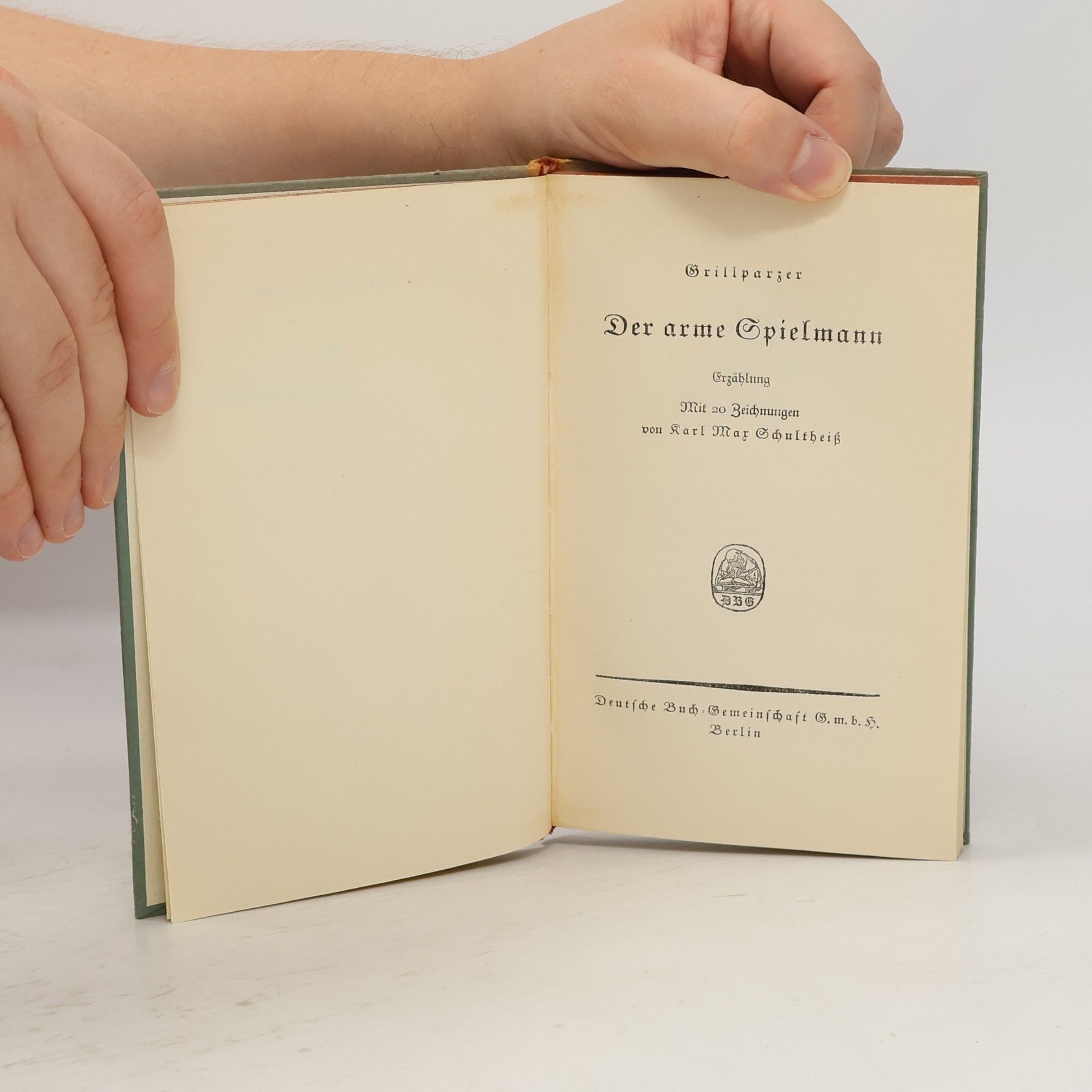 Franz Grillparzer Der arme Spielmann
