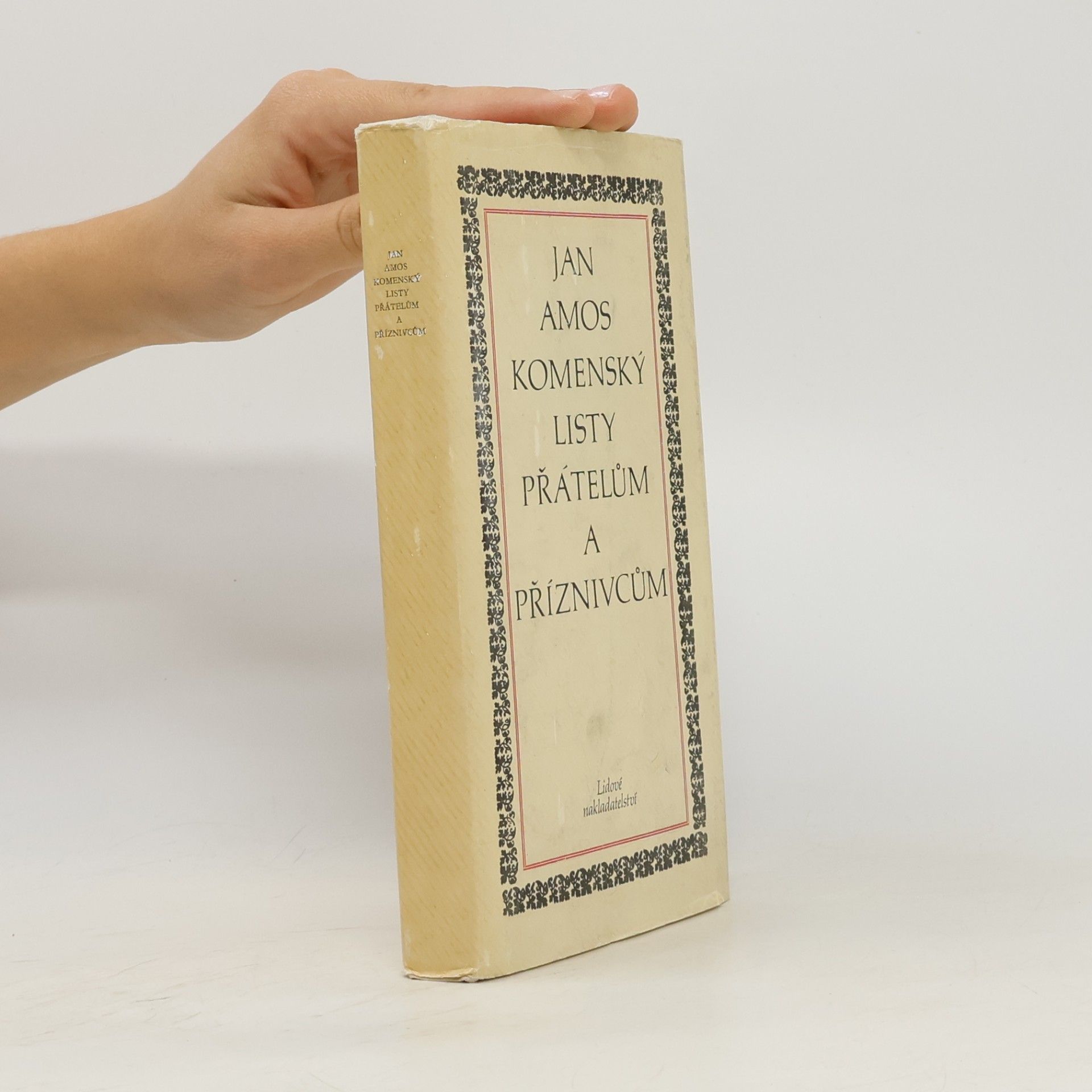 Johann Amos Comenius Listy přátelům a příznivcům