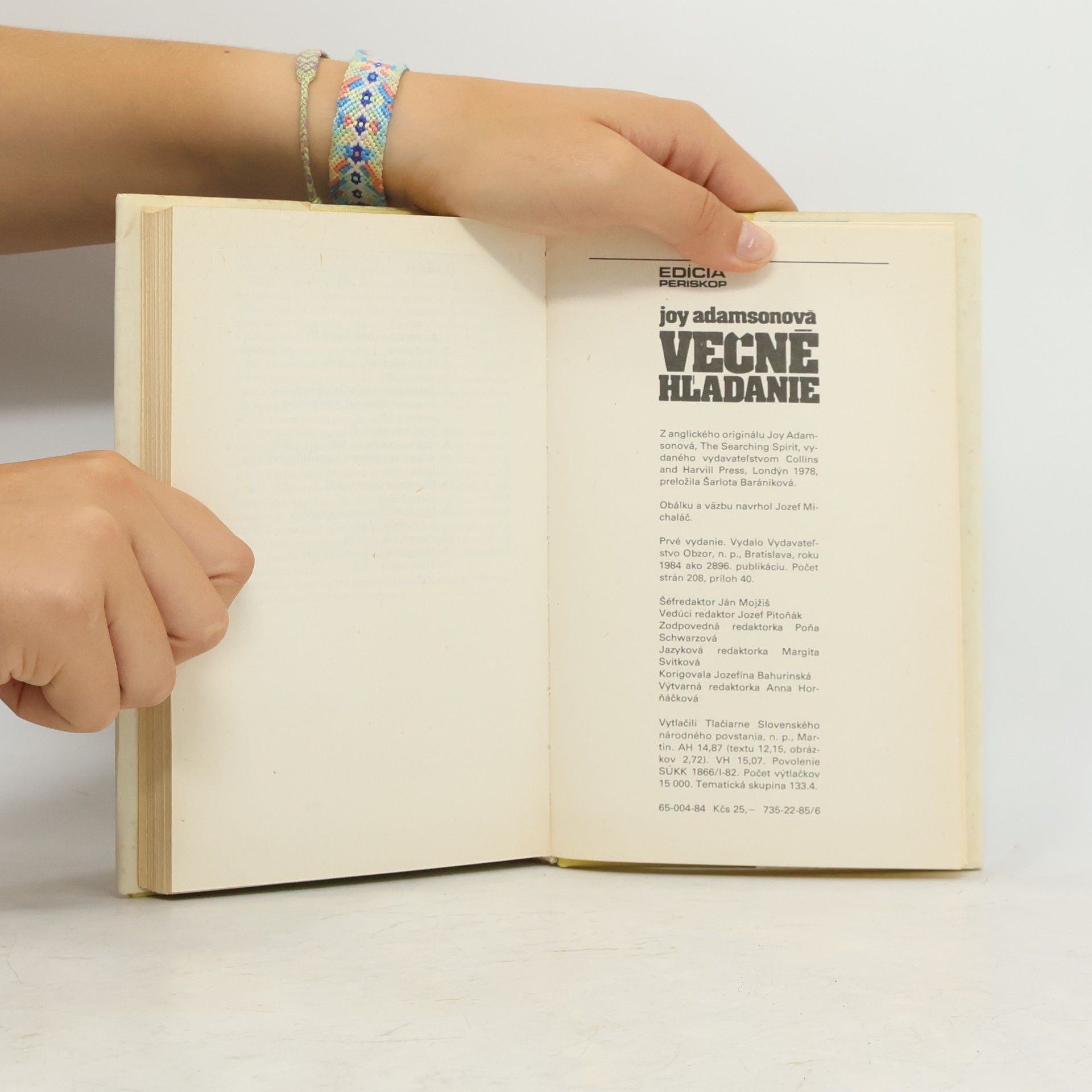 Joy Adamson Večné hľadanie