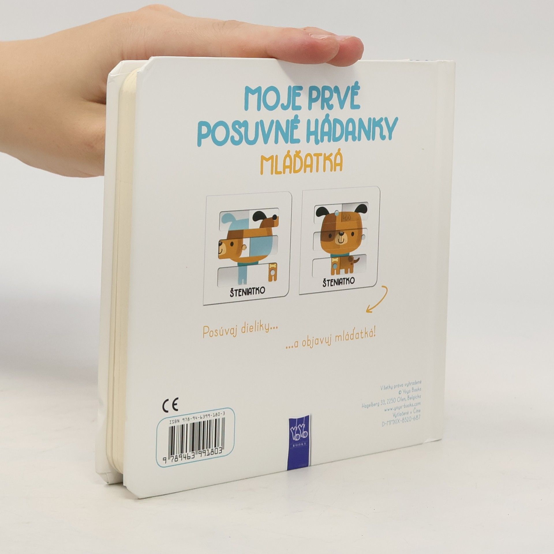 Kolektiv autorů Moje prvé posuvné hádanky Mláďatá