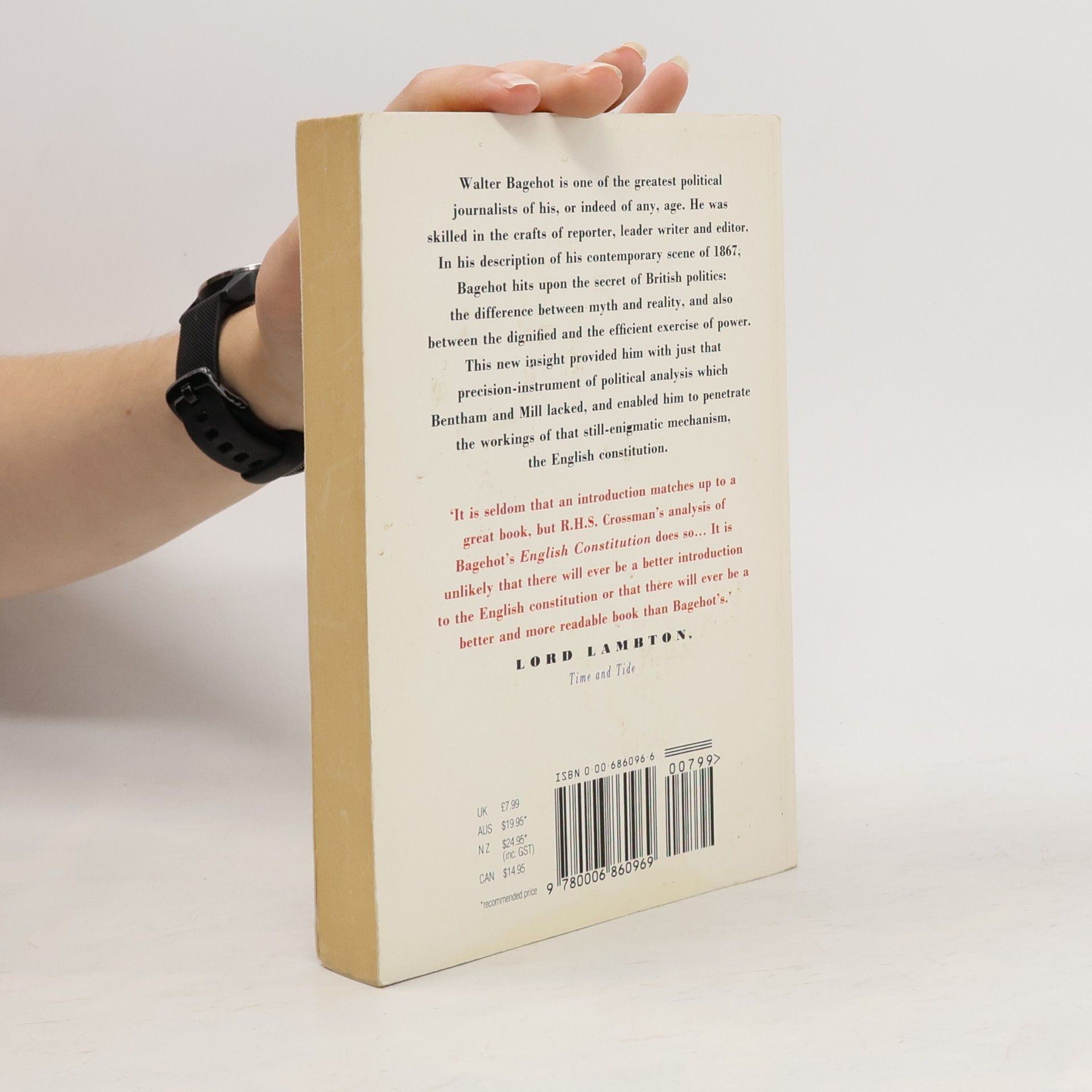 Richard Crossman The English Constitution
