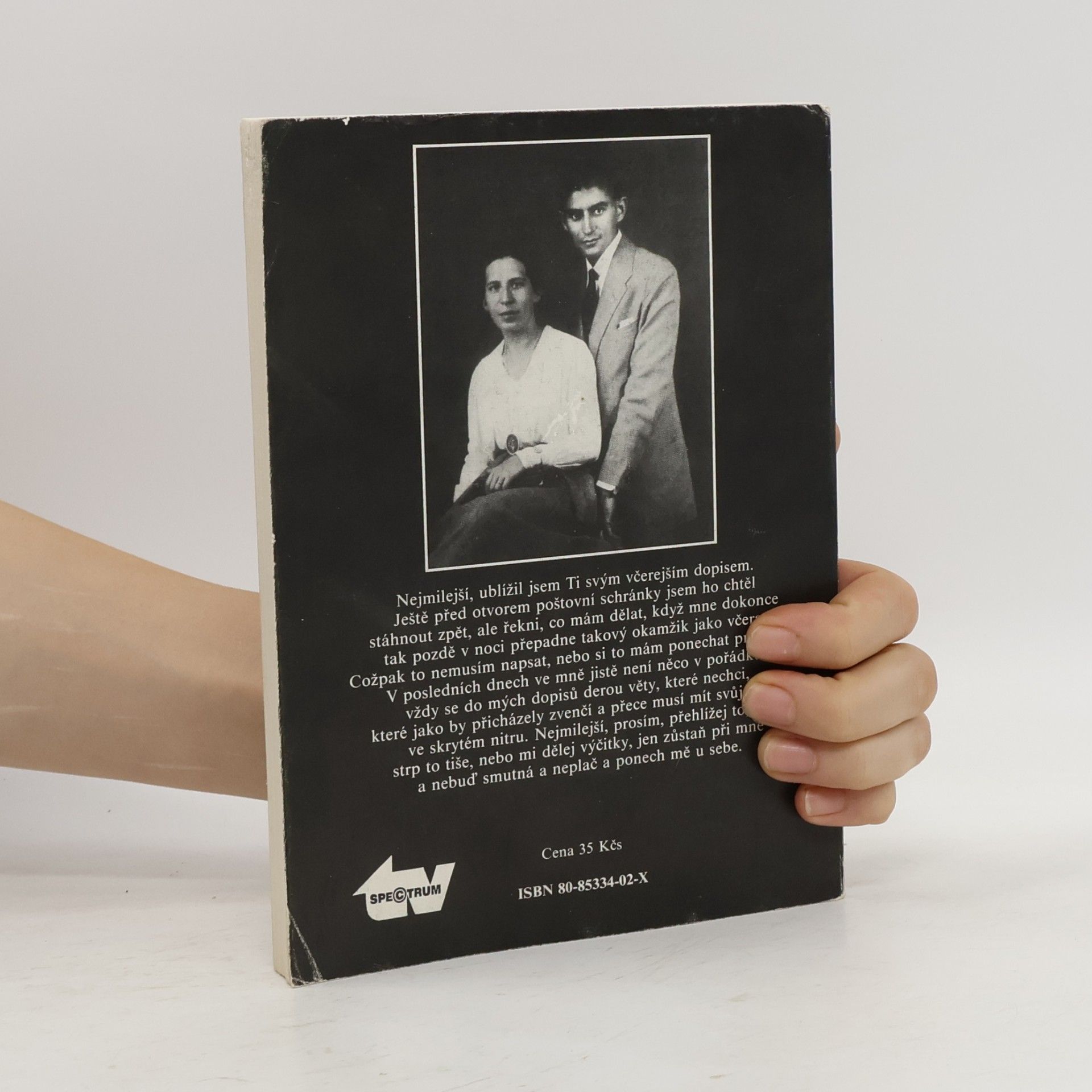 Franz Kafka Dopisy Felici: Výběr z listů