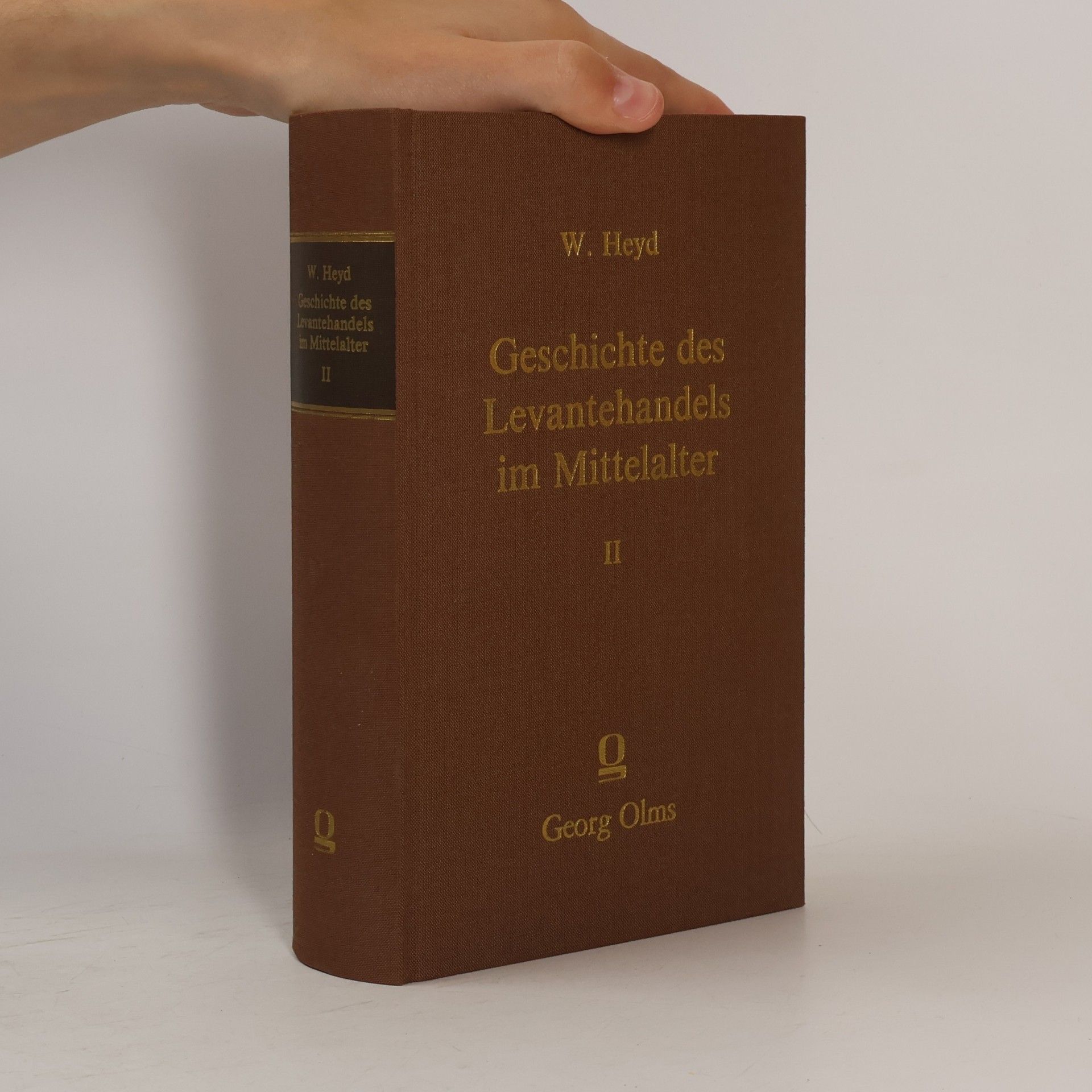 W. Heyd Geschichte des Levantehandels im Mittelalter 2. Reprint
