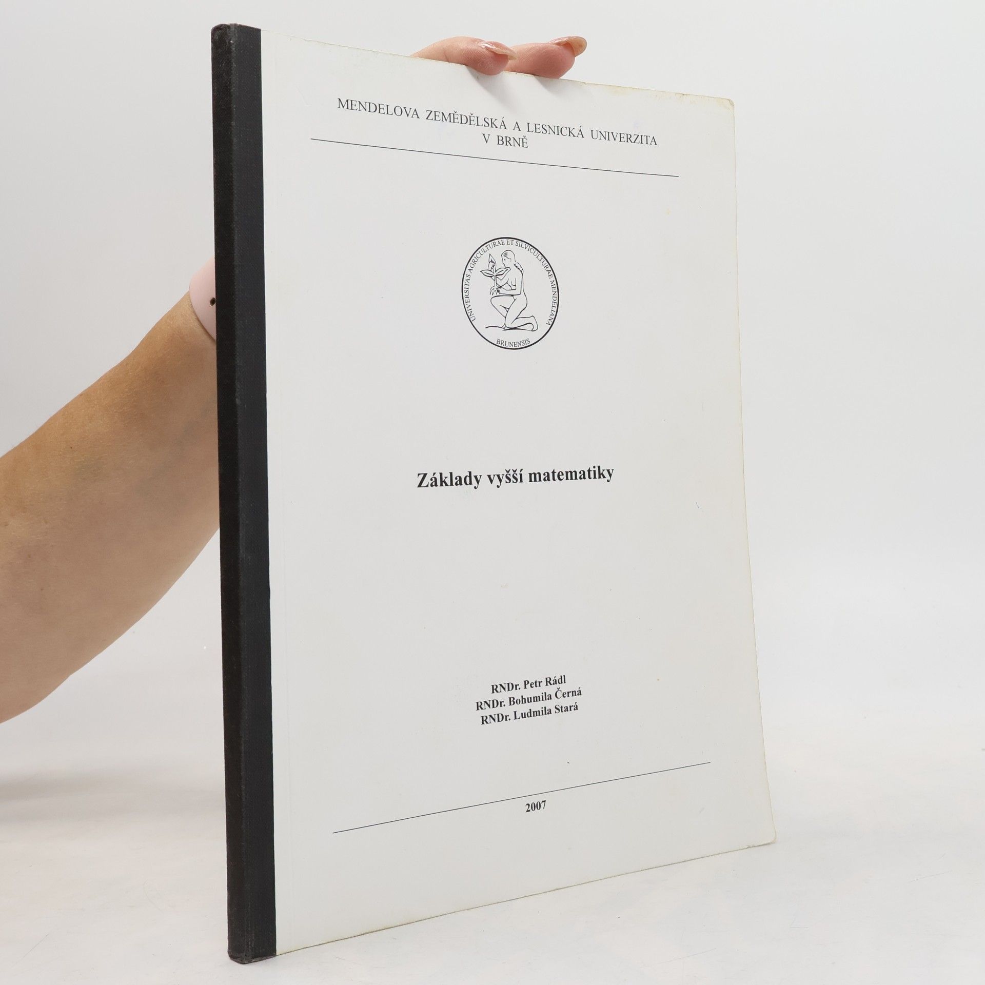 Ludmila Stará Základy vyšší matematiky