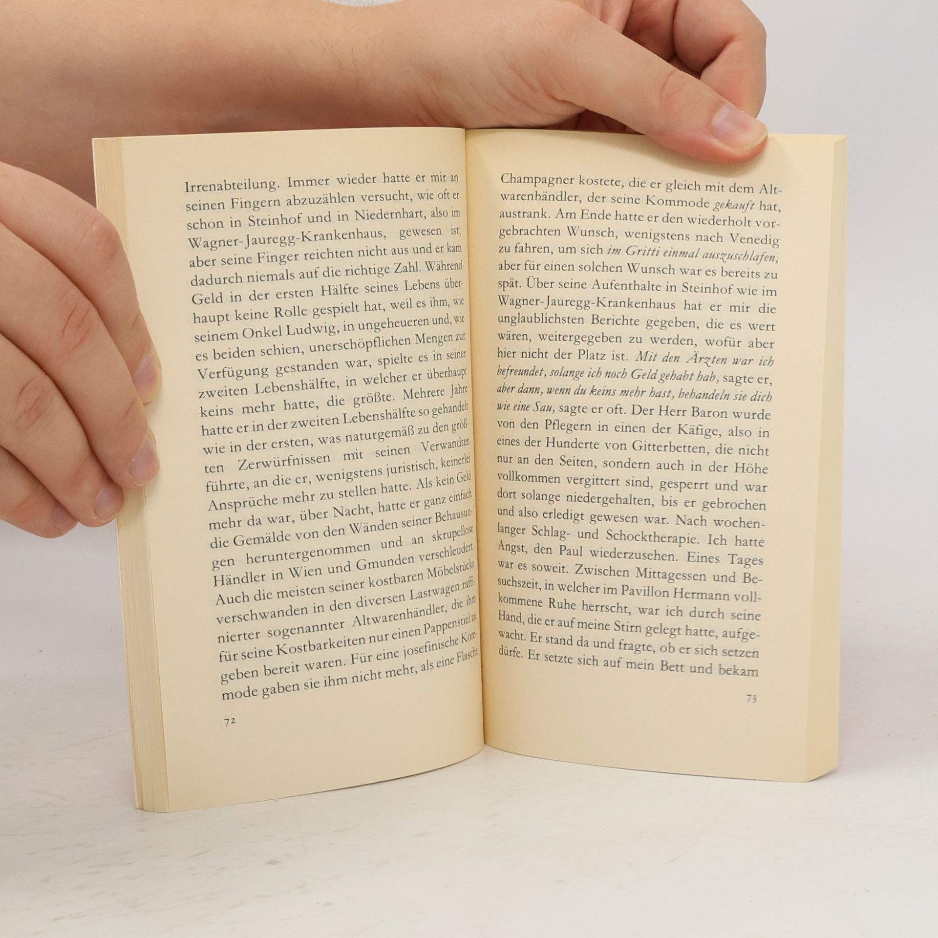 Thomas Bernhard Wittgensteins Neffe