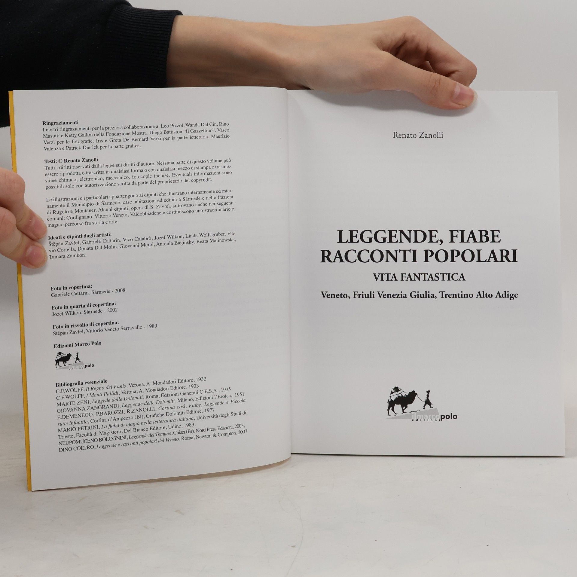 Renato Zanolli Leggende, Fiabe Racconti Popolari