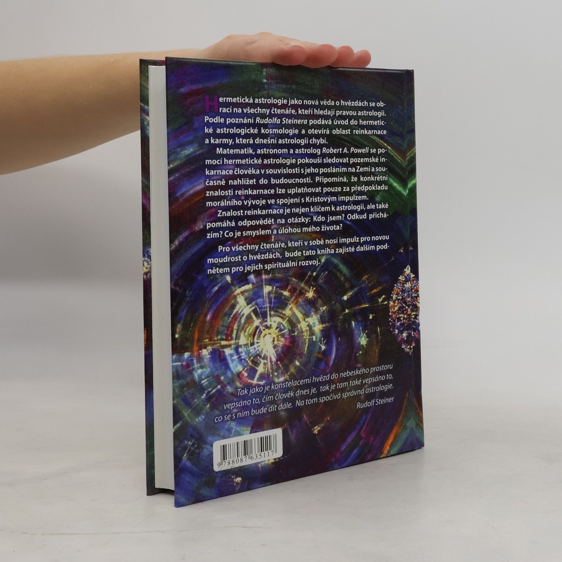 Robert A. Powell Hermetická astrologie a reinkarnace: Podle Rudolfa Steinera