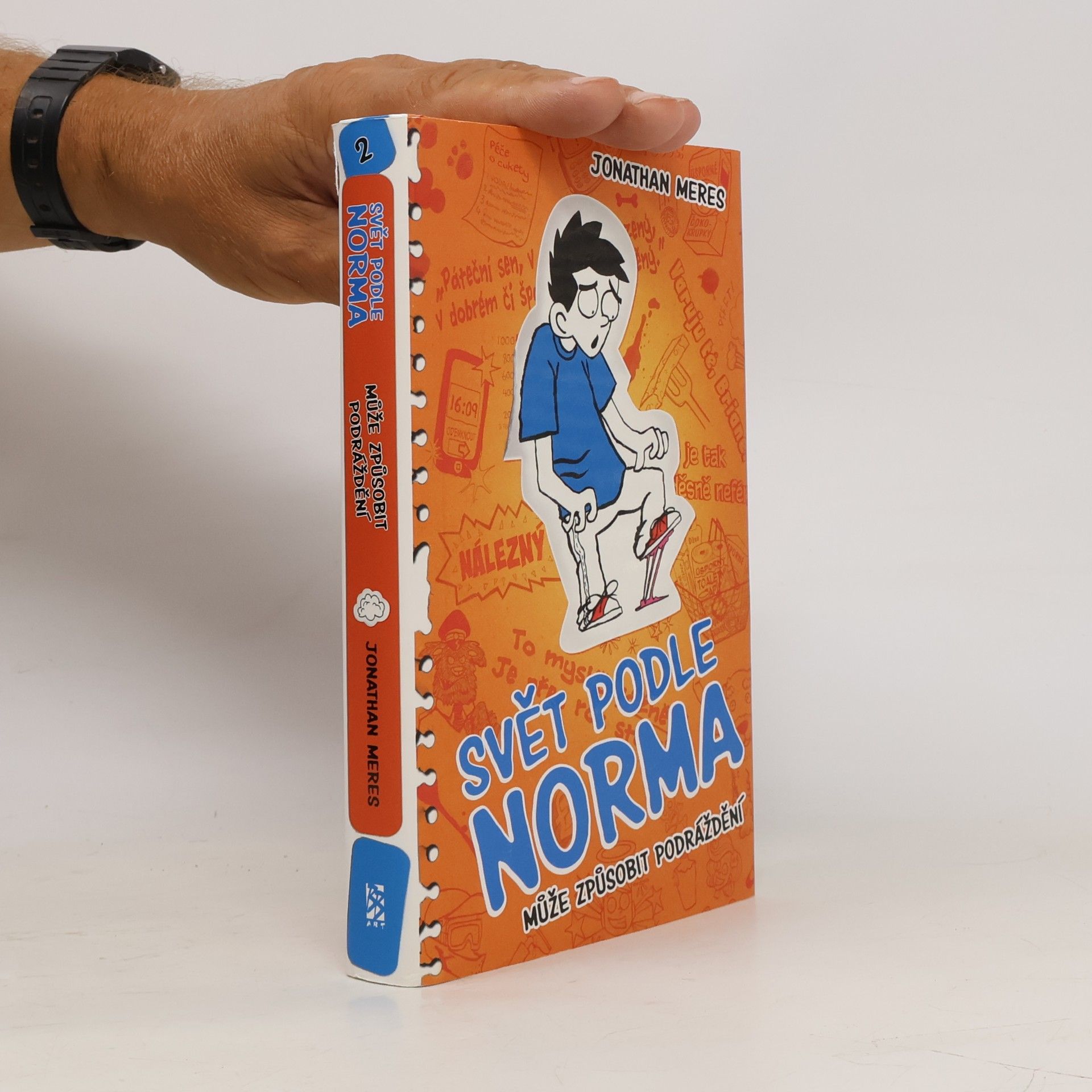 Jonathan Meres Svět podle Norma. Může způsobit podráždění