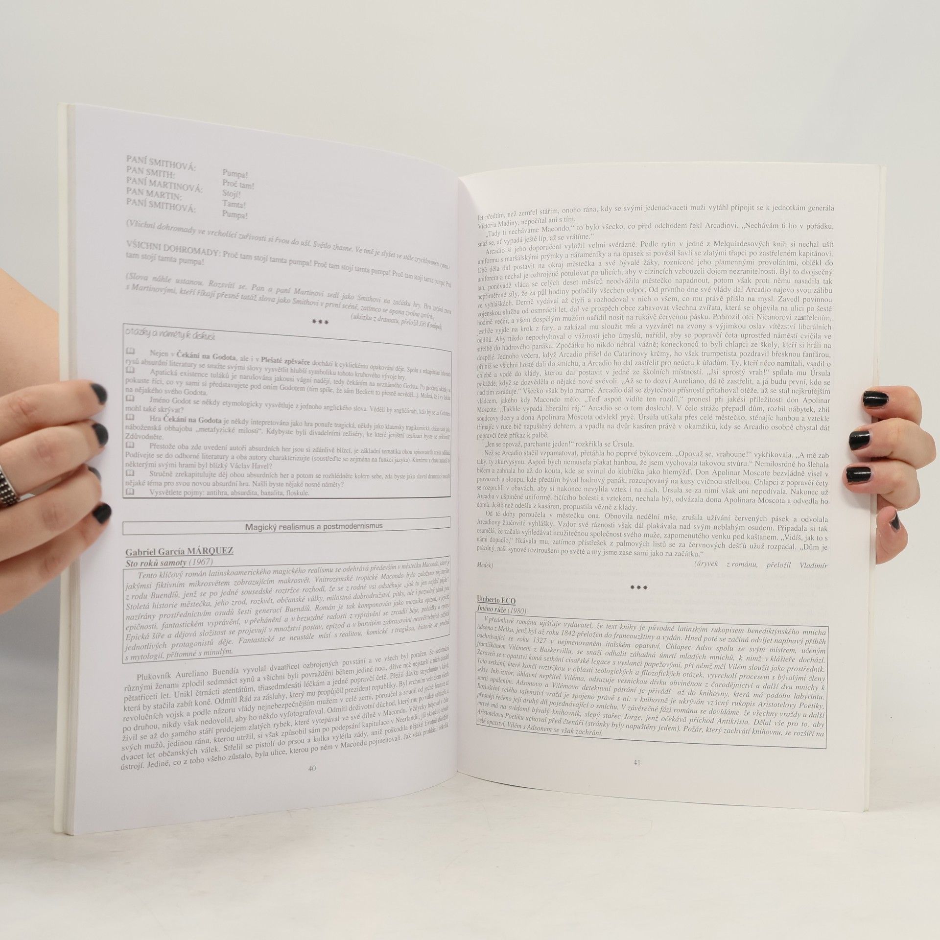 Vladimír Prokop Čítanka k Přehledu světové literatury 20. století