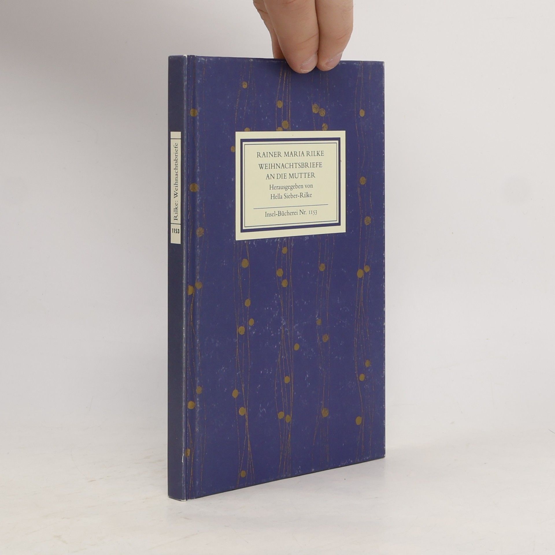 Rainer Maria Rilke Weihnachtsbriefe an die Mutter