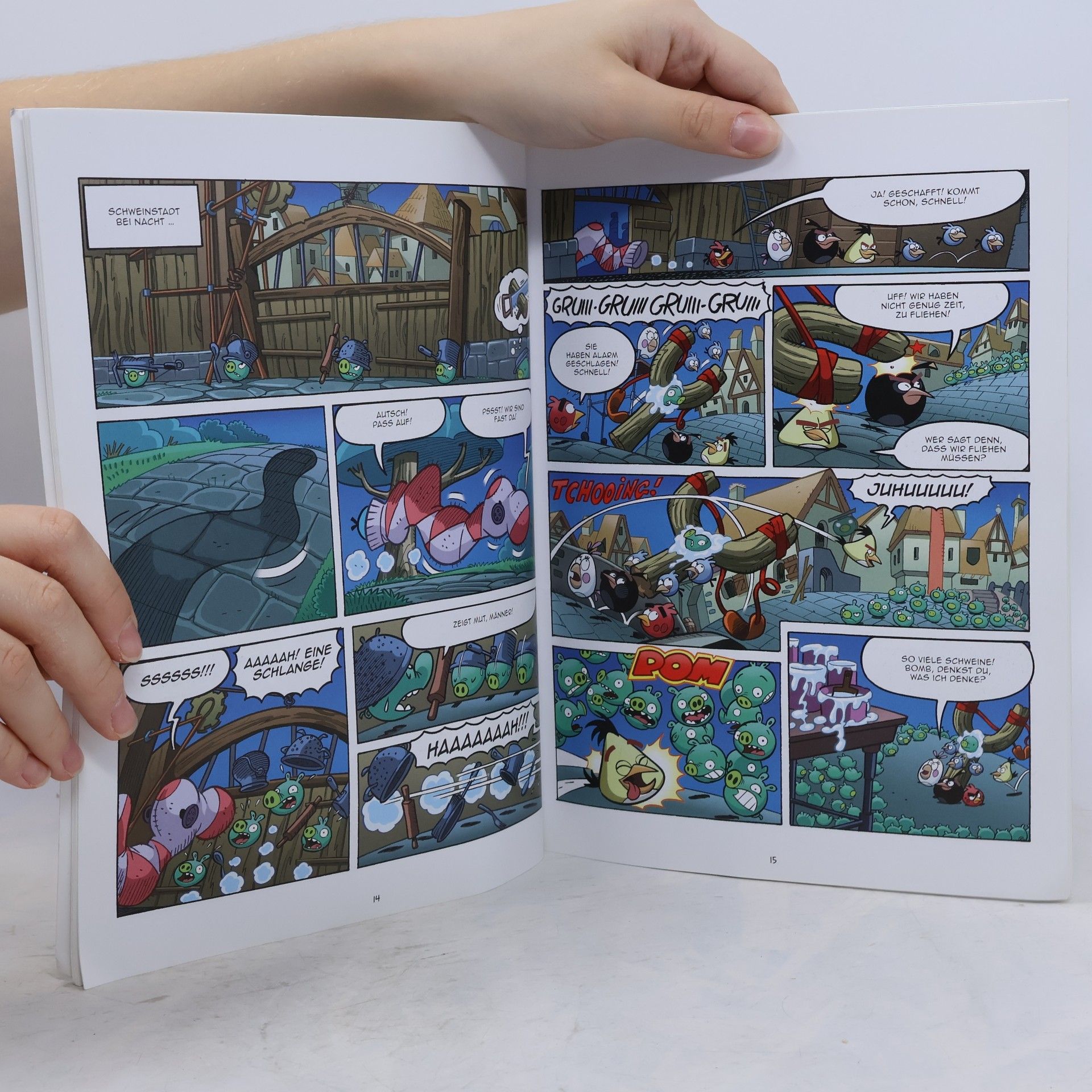 Anastasia Heinzl Angry Birds Comics - 6: Das zerstörte Katapult