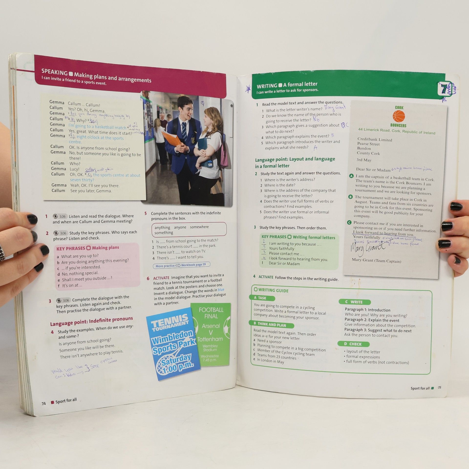 Ben Wetz English plus. Student's book 2