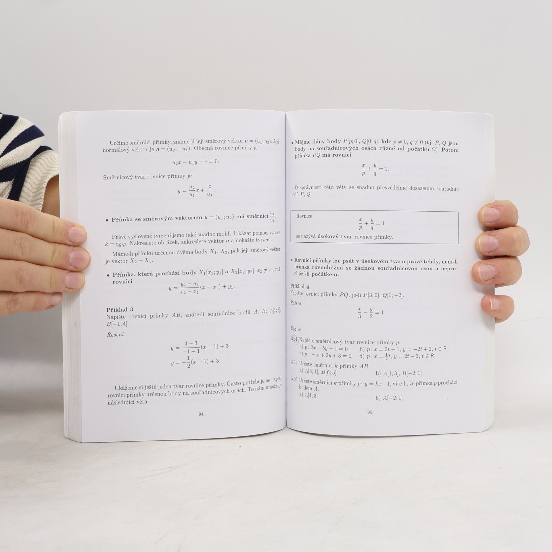 Leo Boček Matematika pro gymnázia. Analytická geometrie