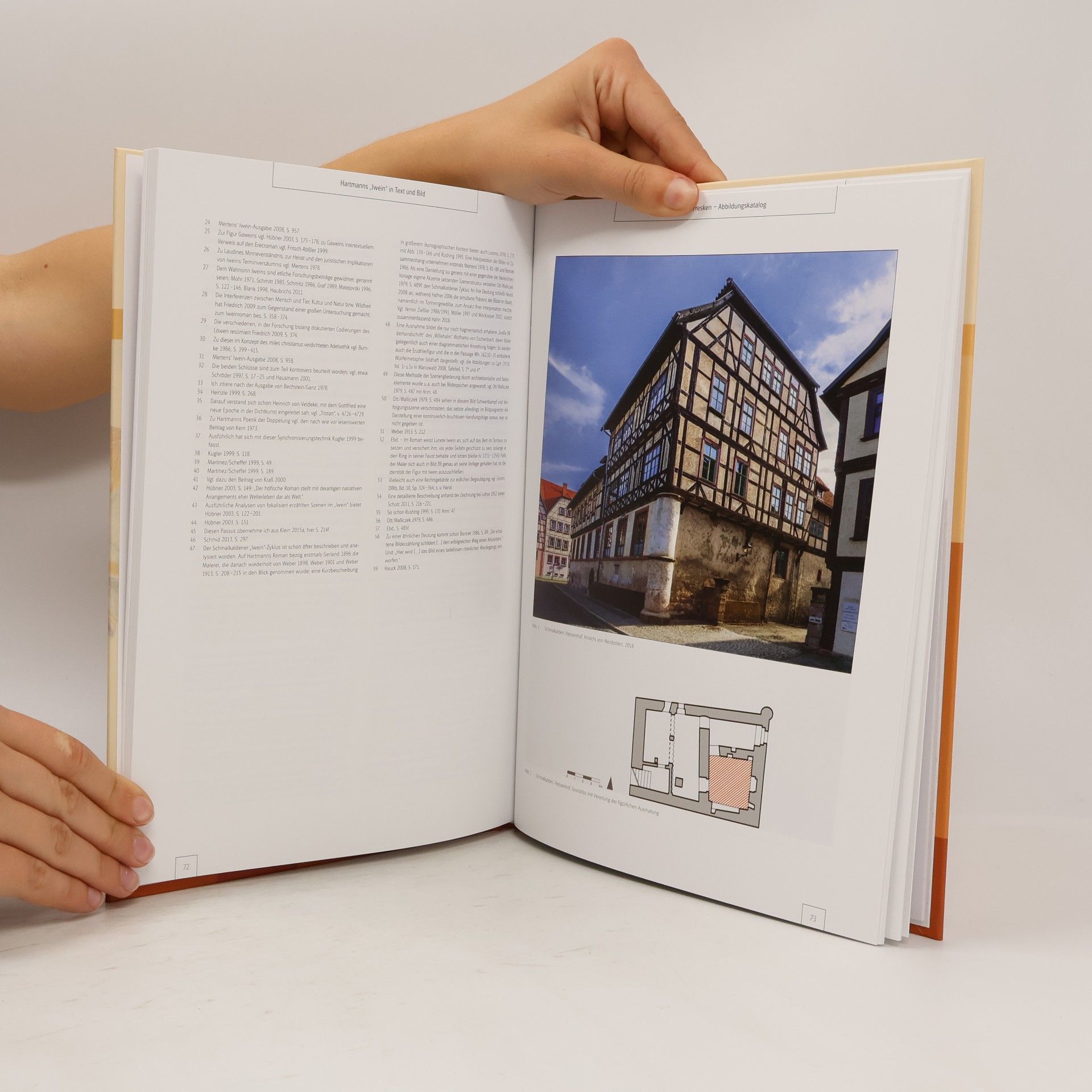 Thüringer Landesamt für Denkmalpflege und Archäologie – Bau- und Kunstdenkmalpflege Arbeitsheft des Thüringer Landesamtes für Denkmalpflege und Archäologie - 58: Der Iwein-Zyklus im Schmalkaldener „Hessenhof“