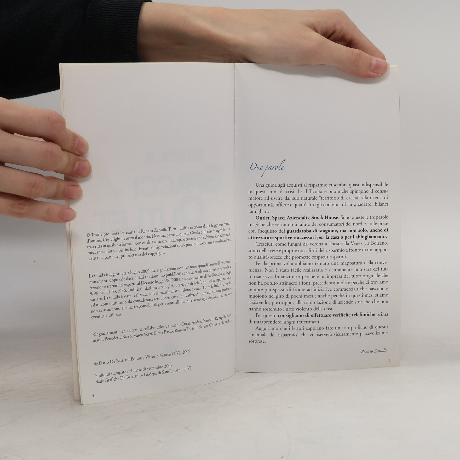 Various authors Guida ai Spacci e Outlet di Veneto, Friuli Venezia Giulia, Trentino Alto Adige