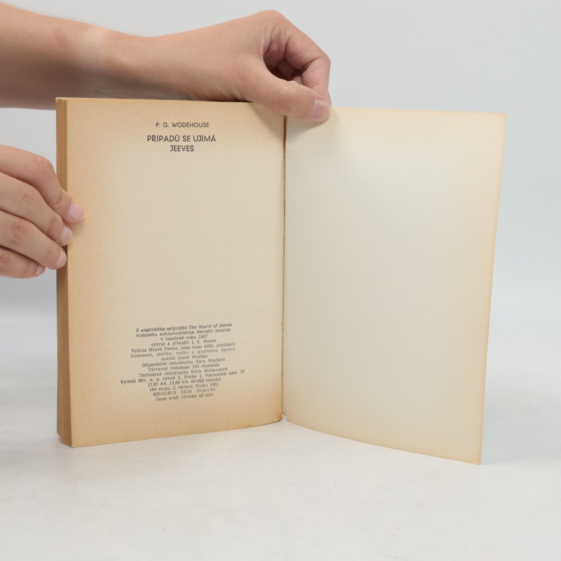 Pelham Wodehouse Případů se ujímá Jeeves