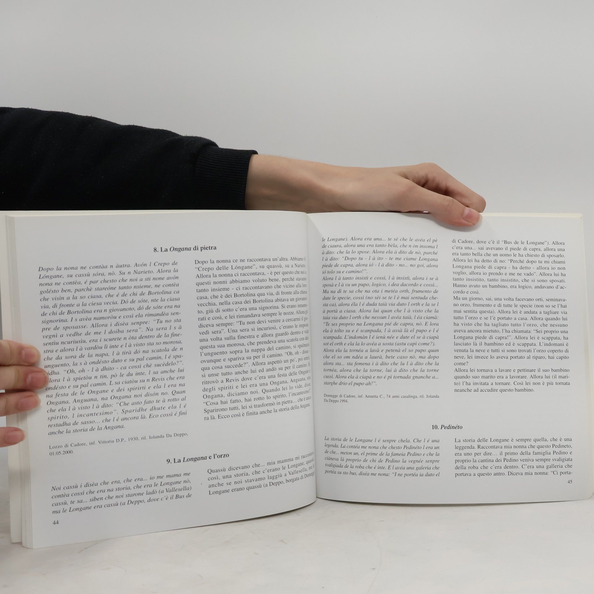 Autores varios Leggende e credenze di tradizione orale della Montagna Belluenese I
