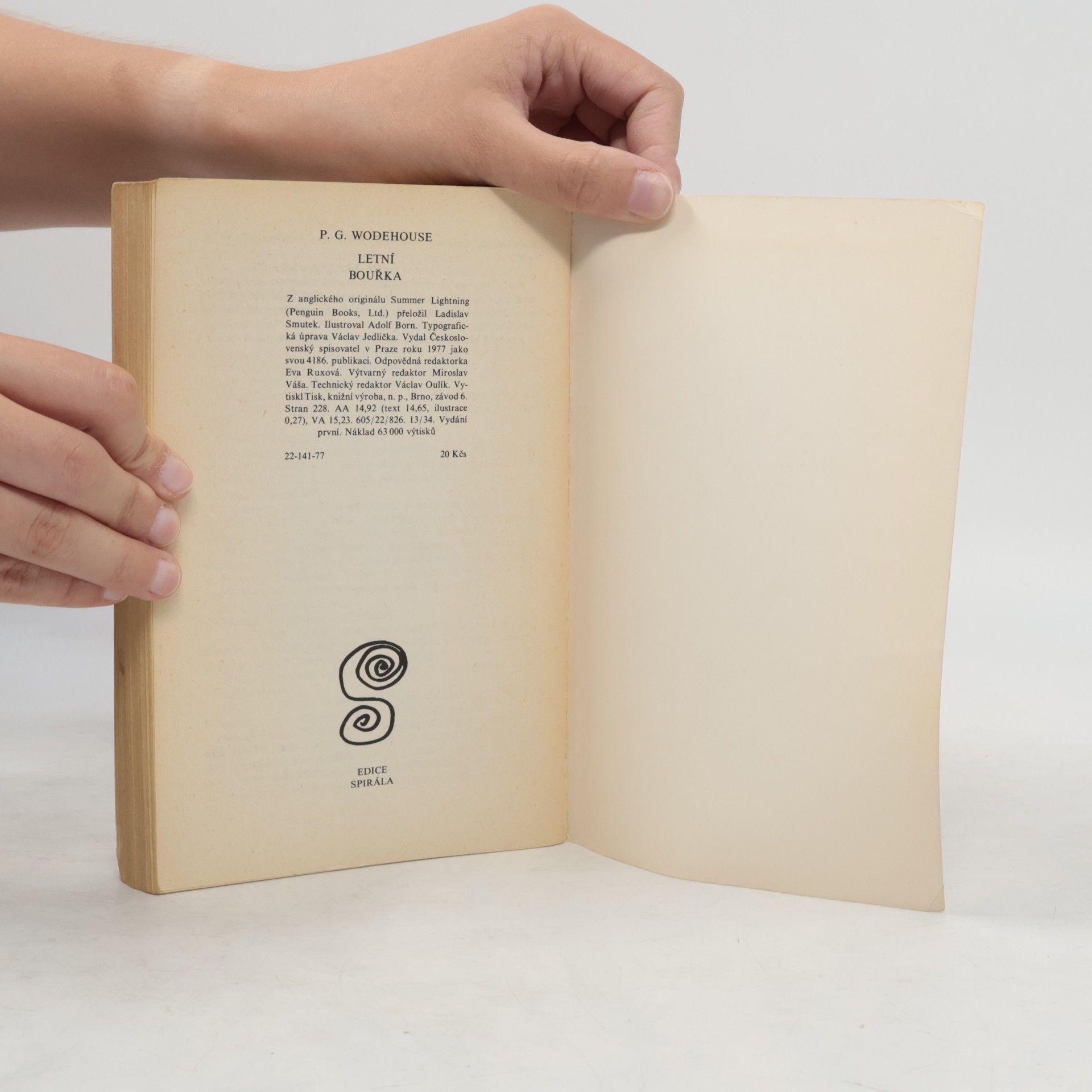 Pelham Wodehouse Letní bouřka