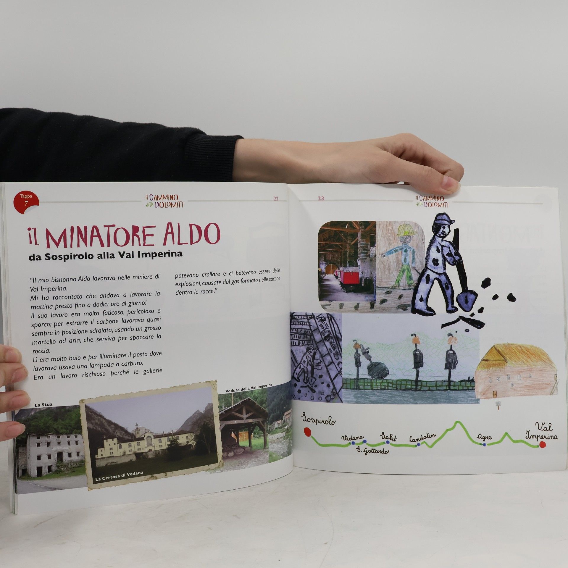 Beatrice Da Vià Invenzioni: Il cammino delle Dolomiti