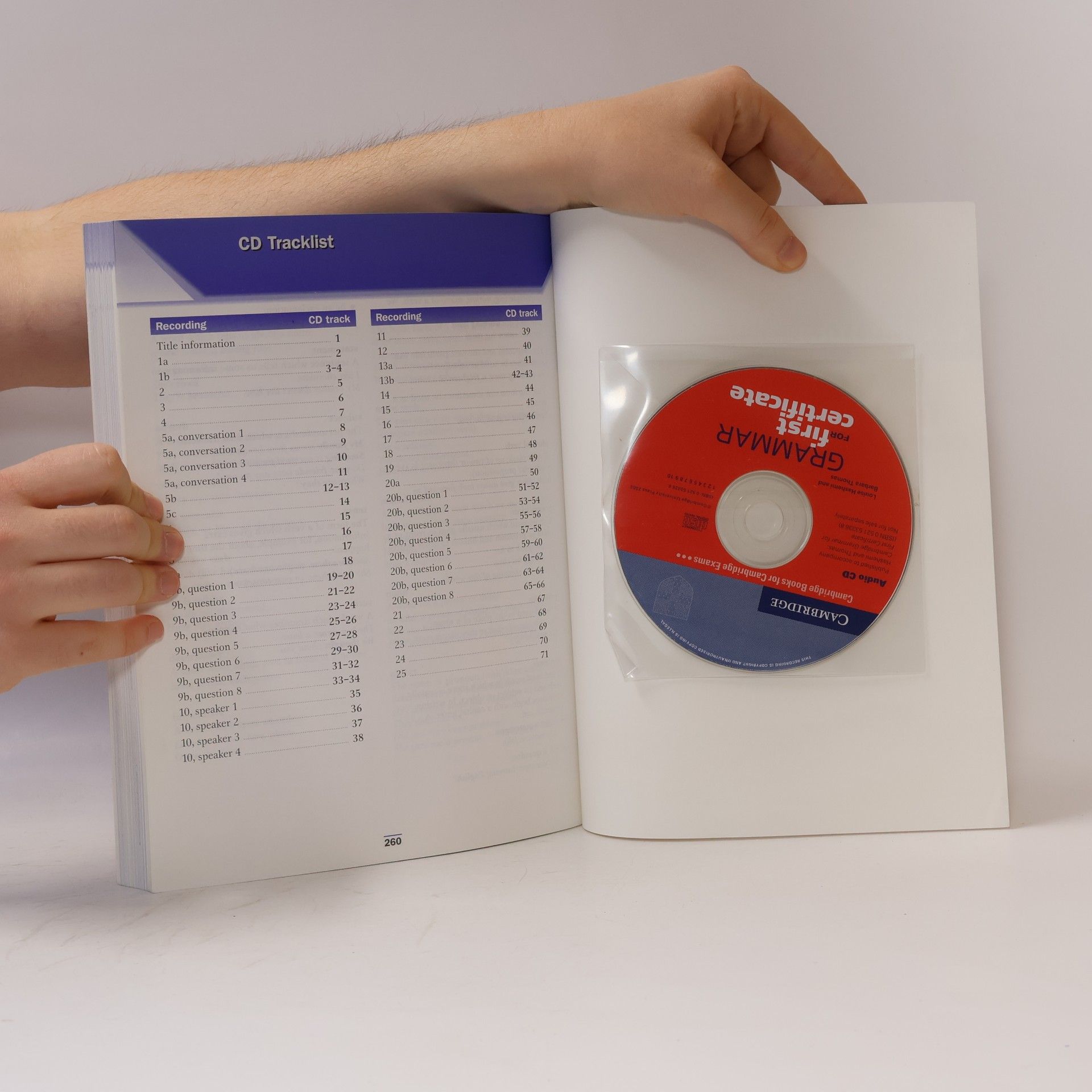 Louise Hashemi Cambridge Grammar for First Certificate With Answers