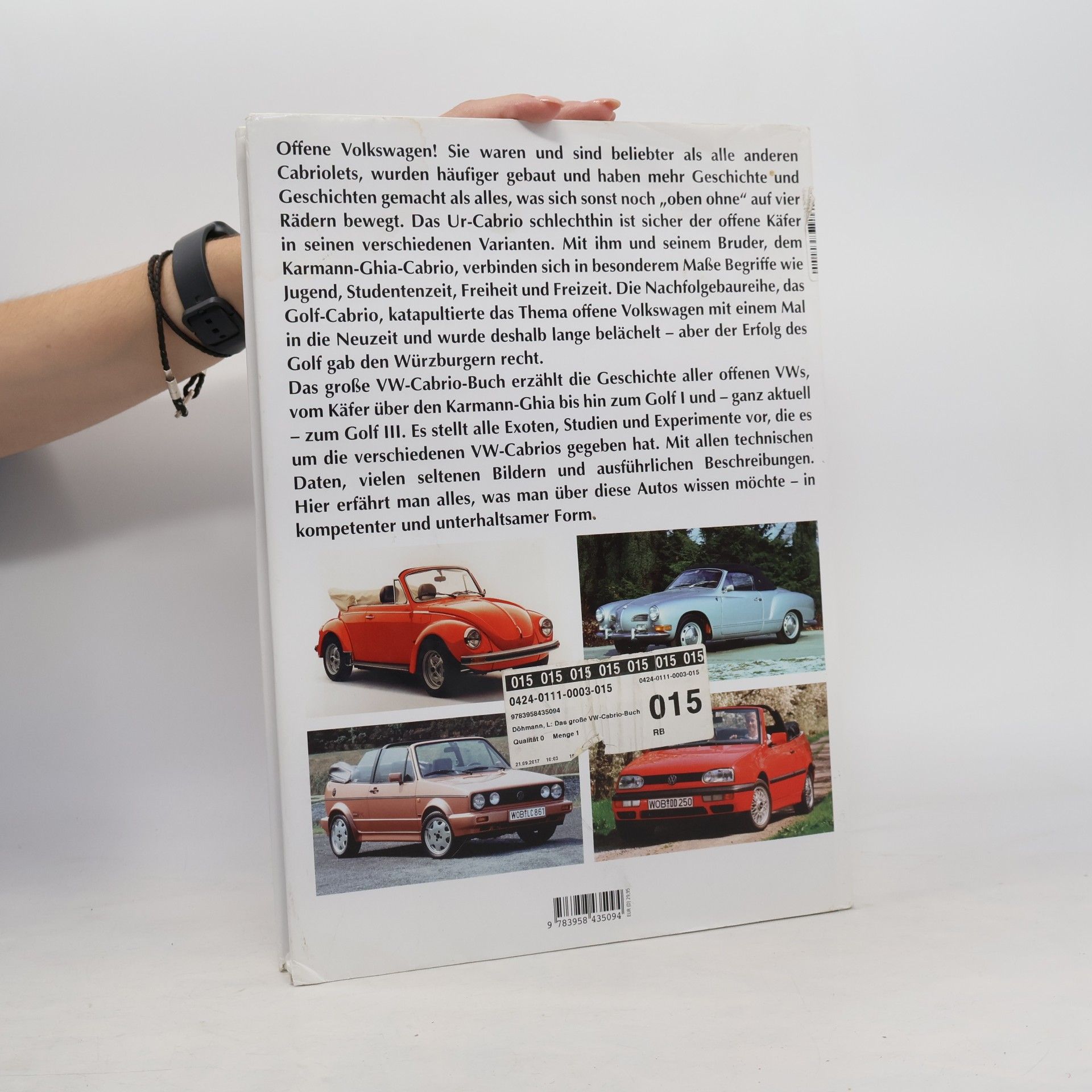 Lars Döhmann Das große VW-Cabrio-Buch