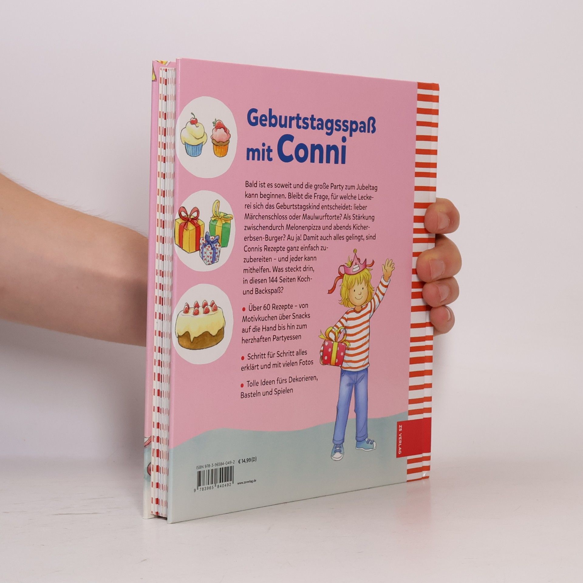 ZS-Team Conni feiert Geburtstag. Die besten Rezepte für eine gelungene Kinderparty