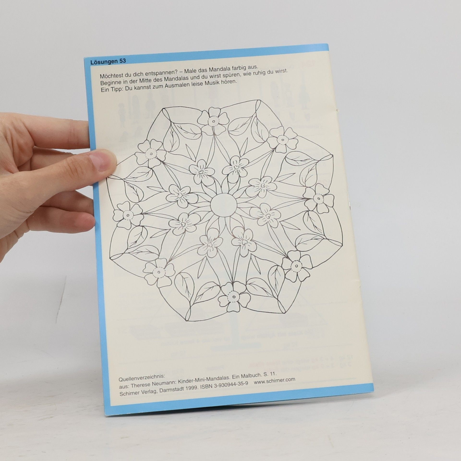 Therese Neumann Kinder Mini Mandalas