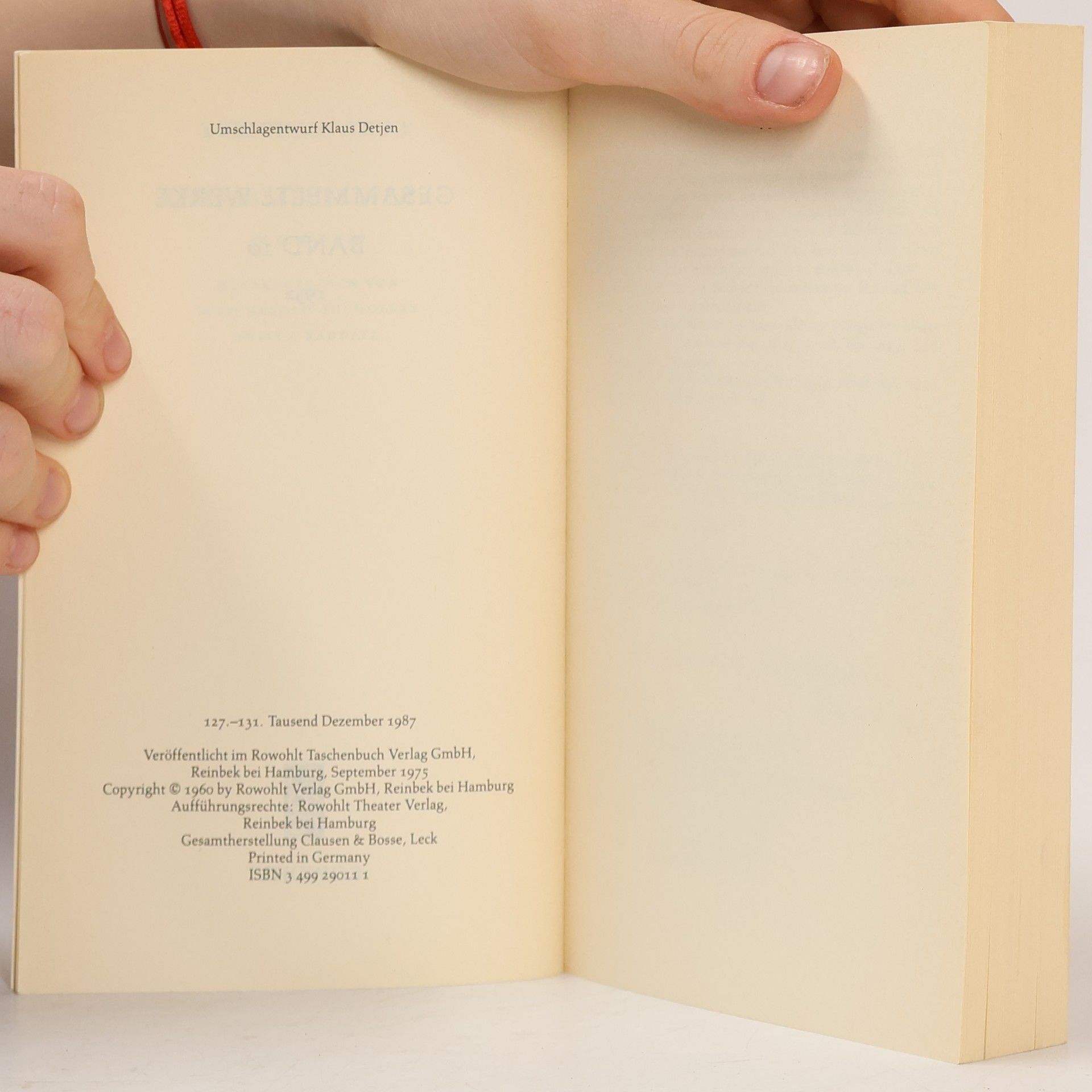 Kurt Tucholsky Gesammelte Werke 1932. Band 10