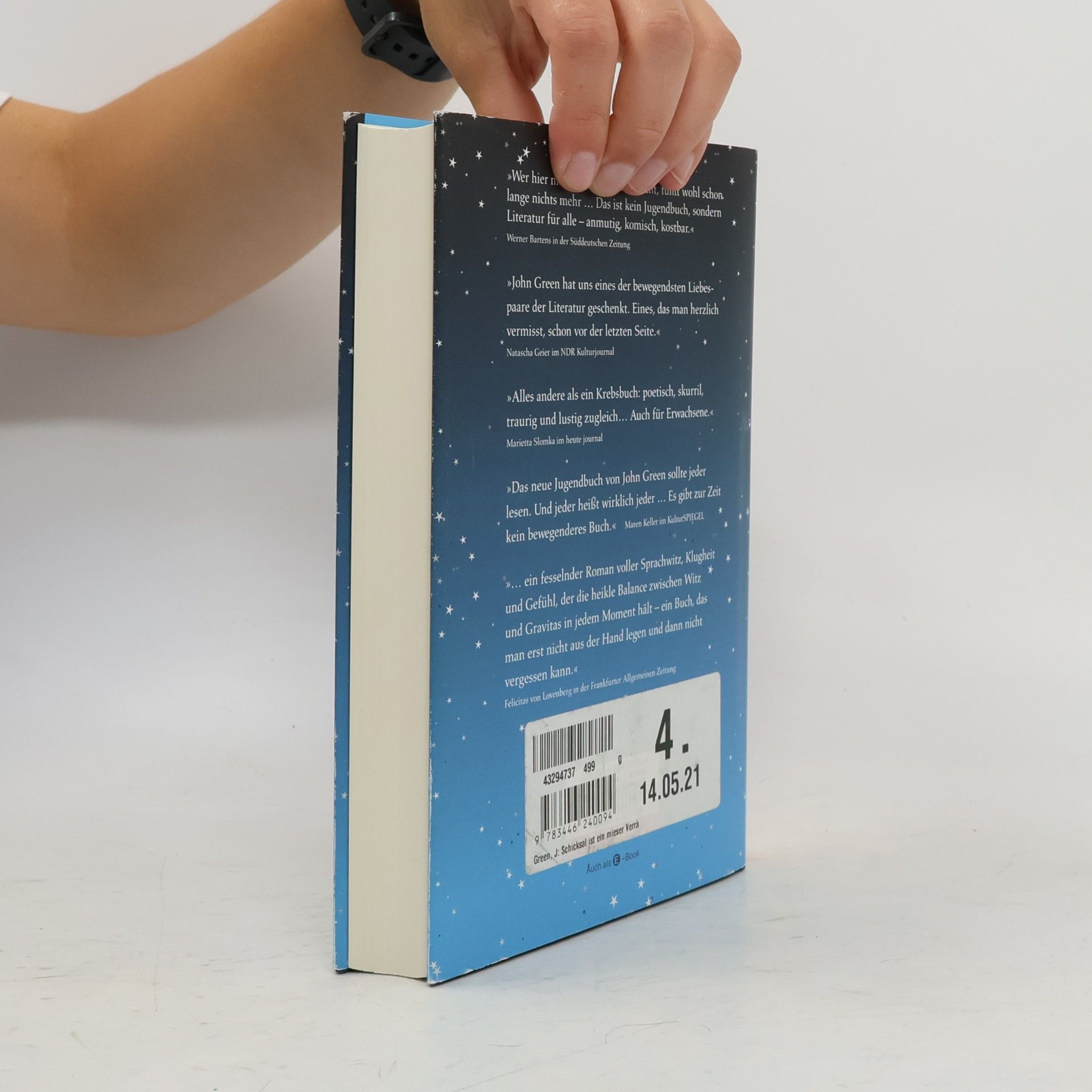 John Green Das Schicksal ist ein Mieser Verräter