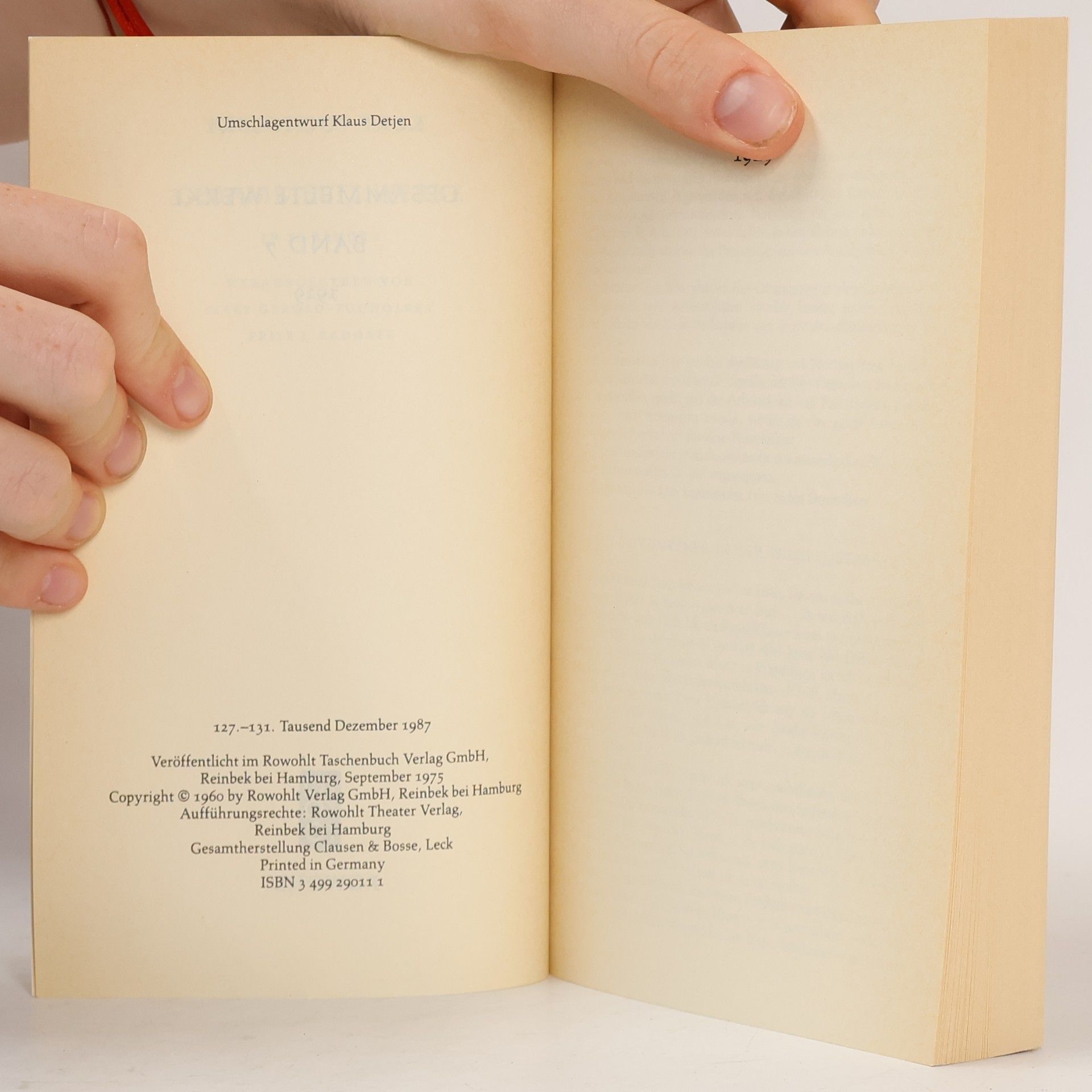 Kurt Tucholsky Kurt Tucholsky. Gesammelte Werke 7. 1929