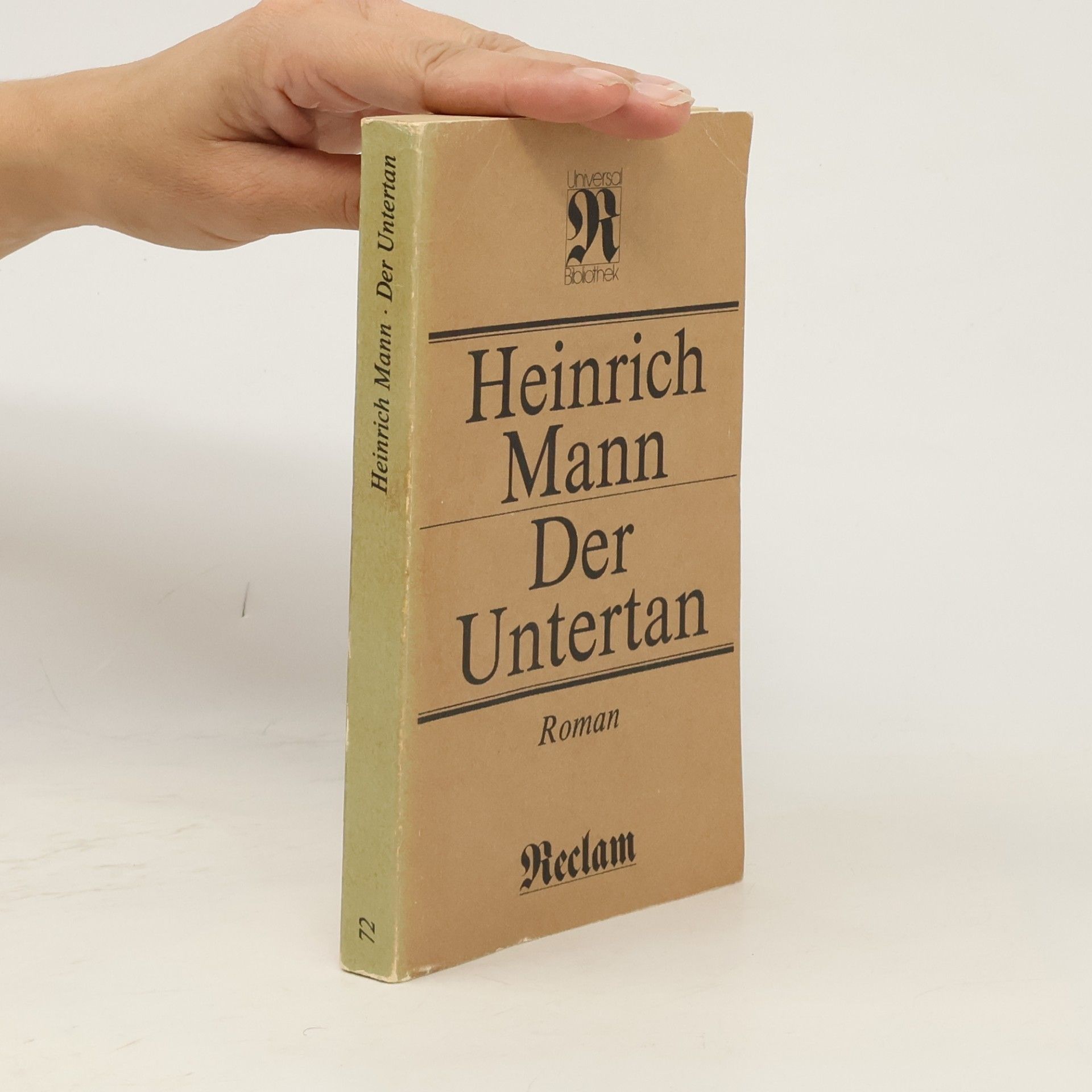 Heinrich Mann Der Untertan