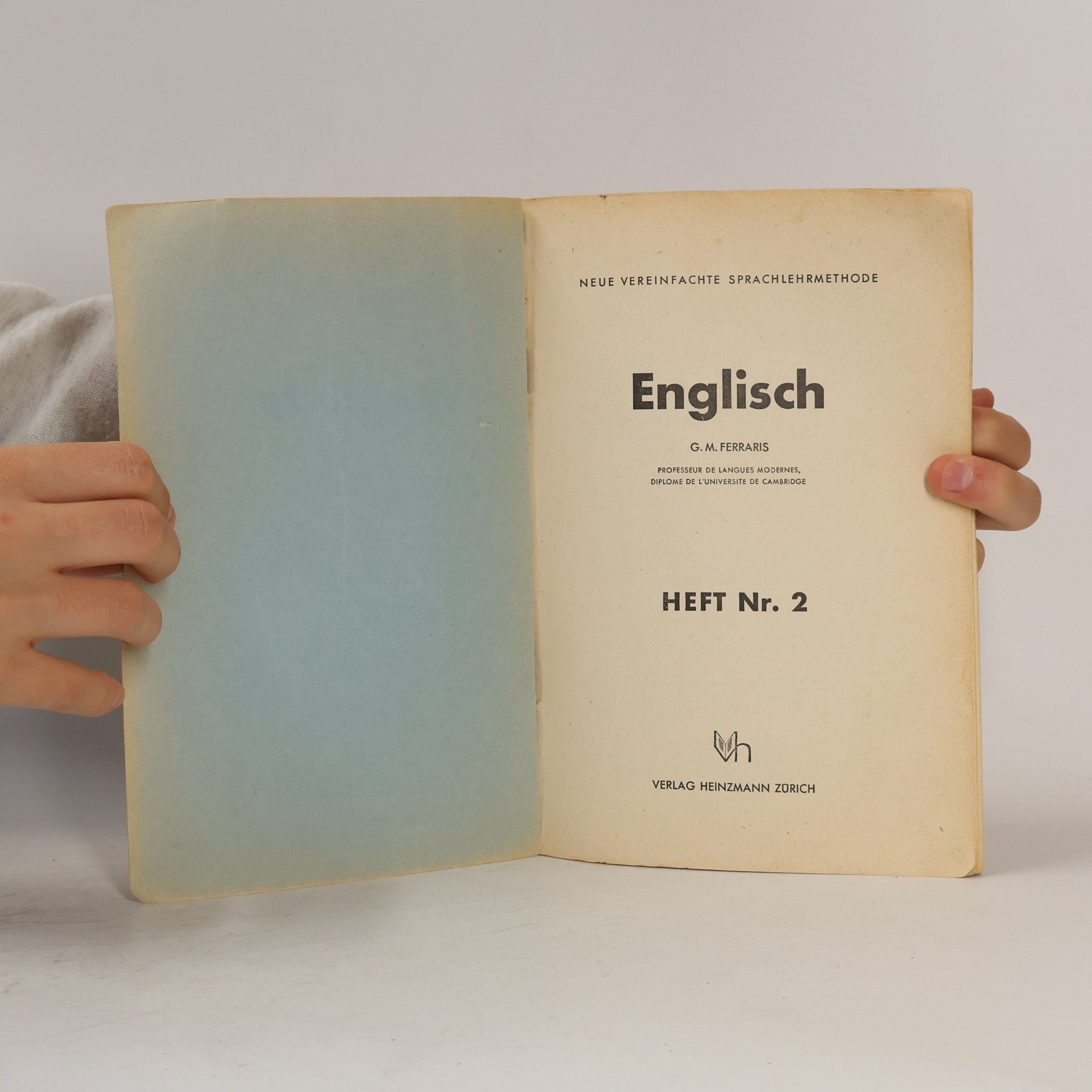 G. M. Ferraris Neue Vereinfachte Sprachlehrmethode 2. Englisch