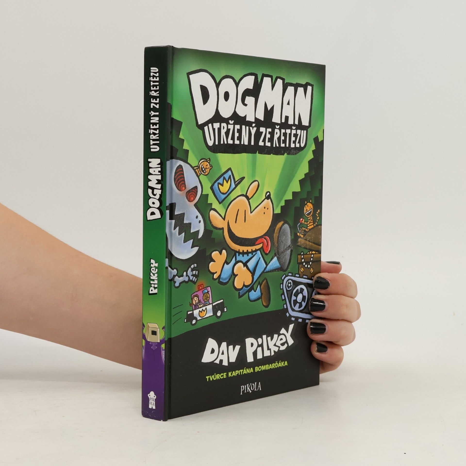 Dav Pilkey Dogman utržený ze řetězu