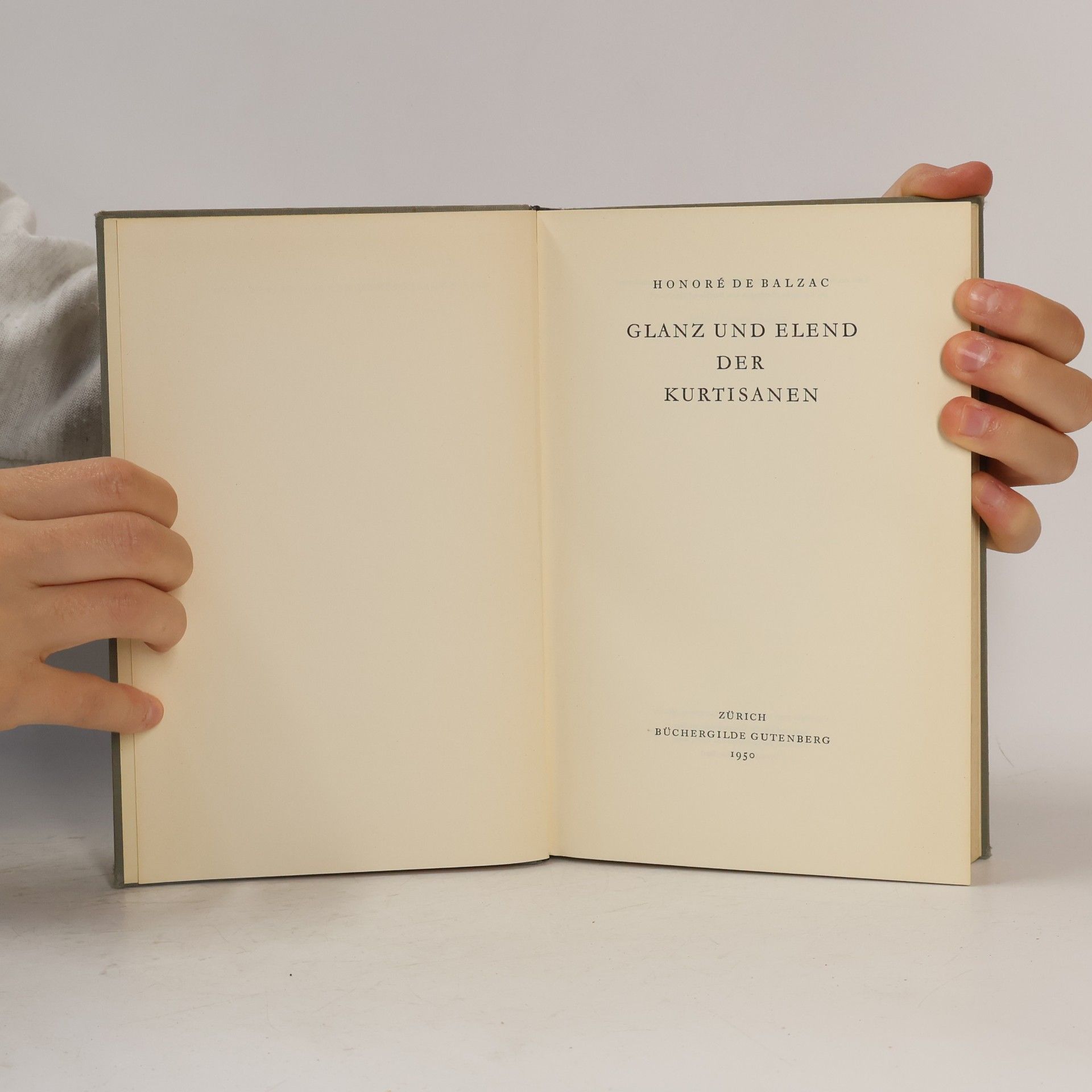 Honoré de Balzac Glanz und Elend der Kurtisanen