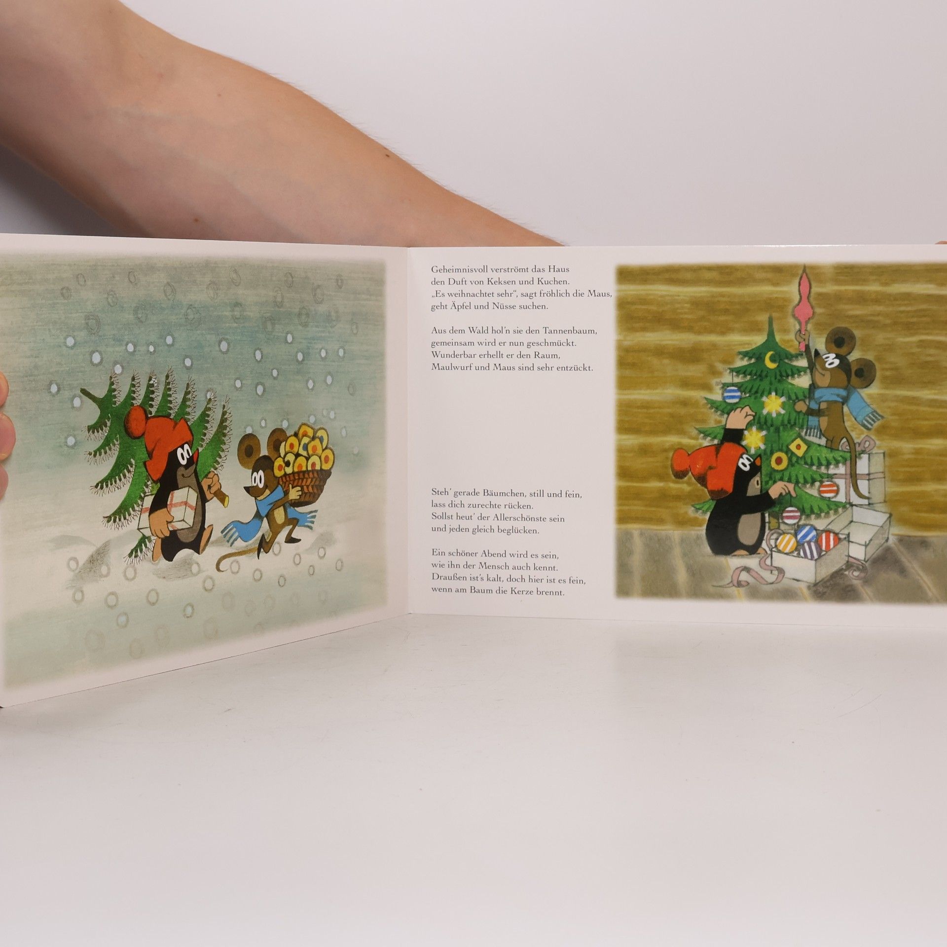 Zdeněk Miler Der Maulwurf und die Maus feiern Weihnachten