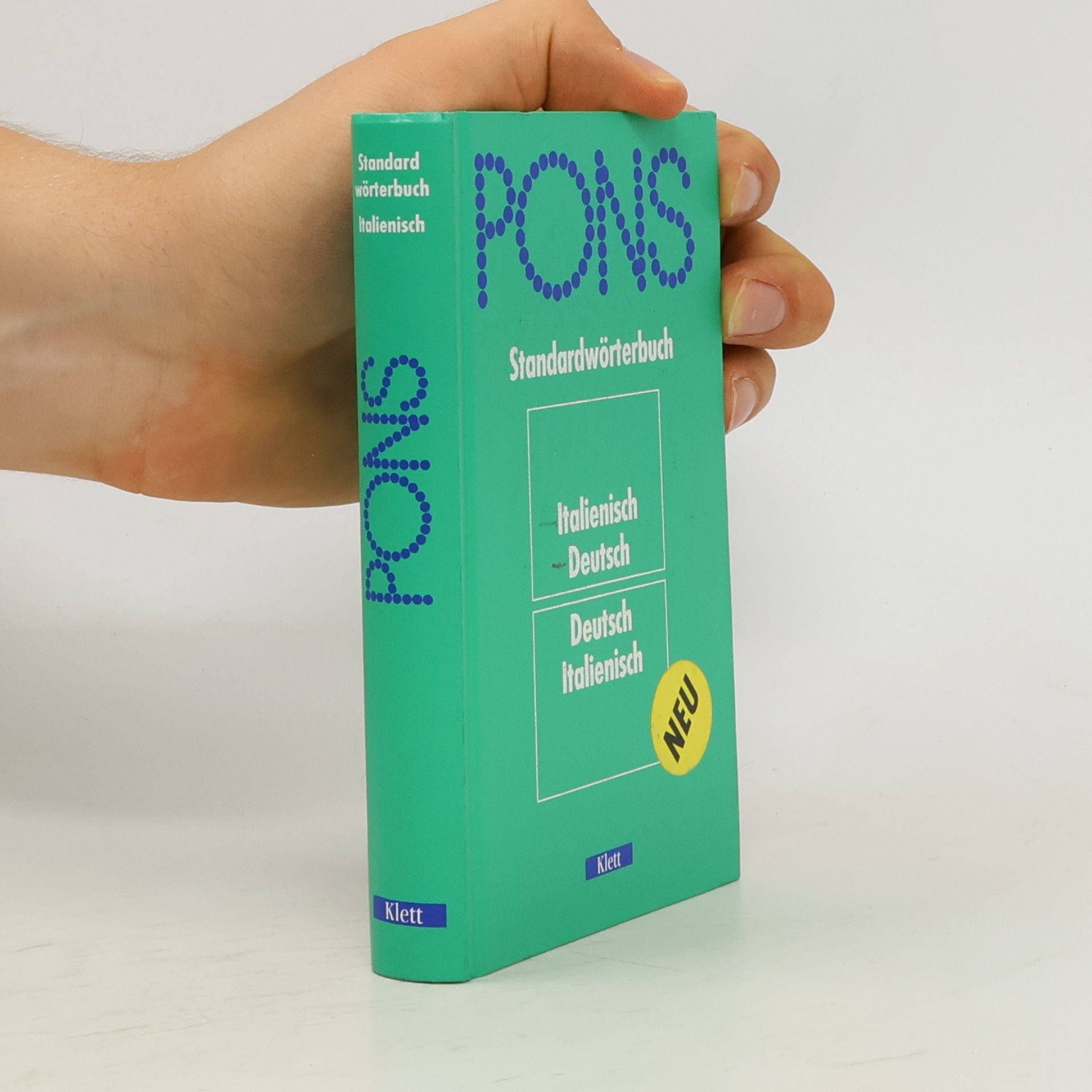 Collectif d'auteurs PONS Standardwörterbuch Italienisch - Deutsch, Deutsch - Italienisch