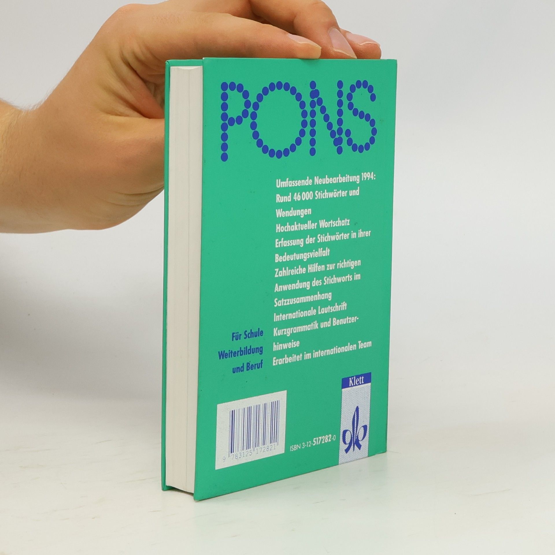 Autorenkollektiv PONS Standardwörterbuch Italienisch - Deutsch, Deutsch - Italienisch