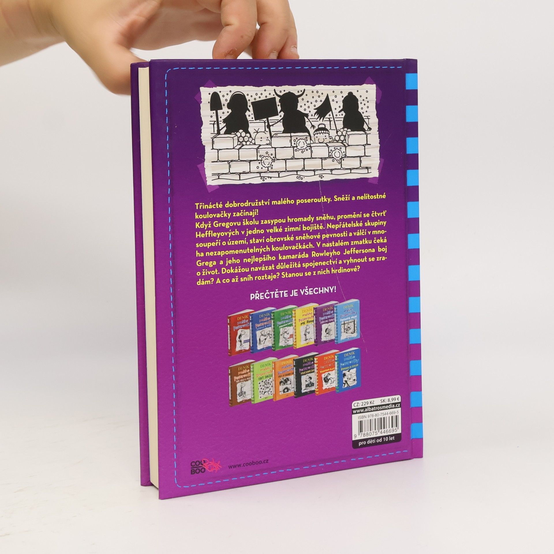Jeff Kinney Deník malého poseroutky 13. Radosti zimy