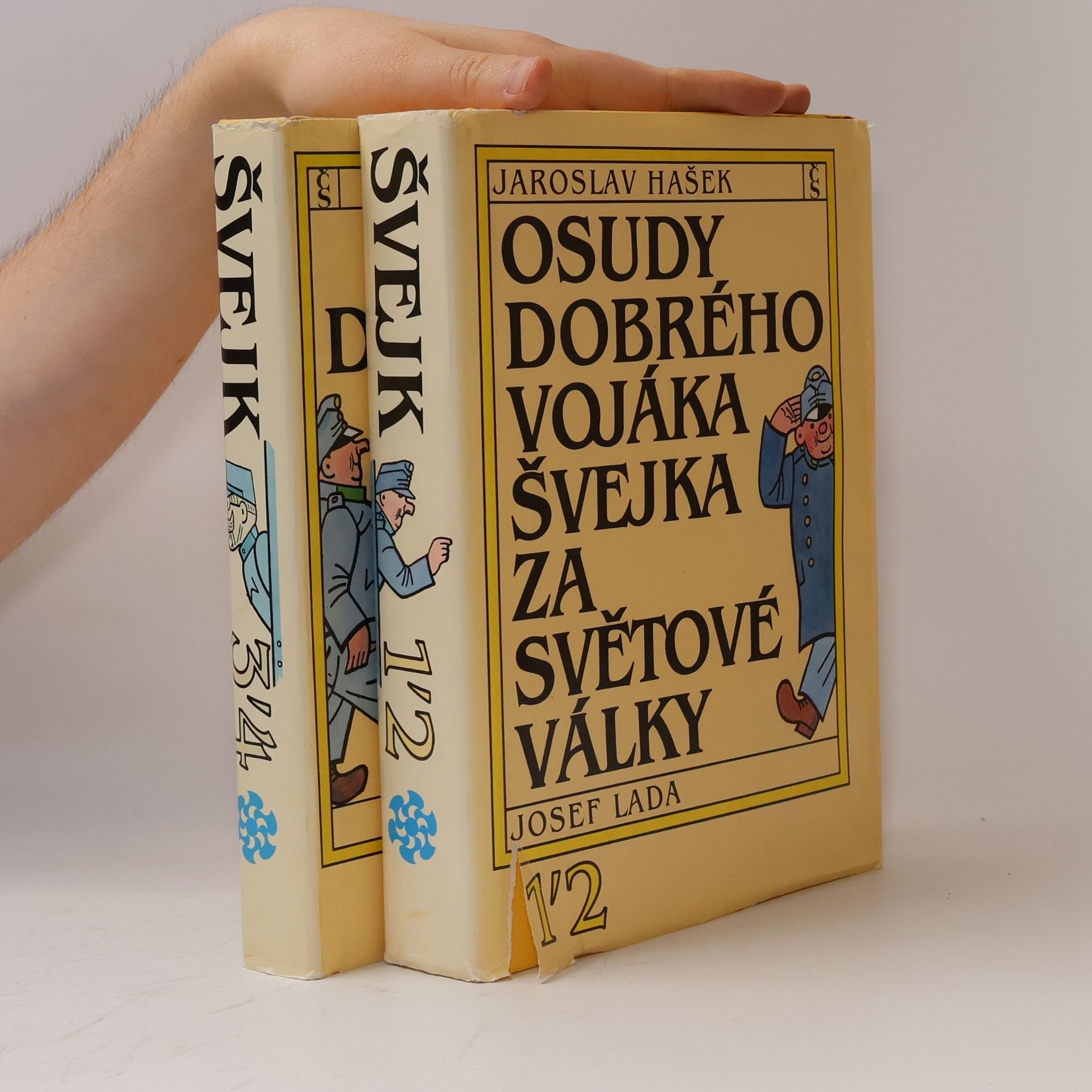 Jaroslav Hašek Osudy dobrého vojáka Švejka za světové války 1-4