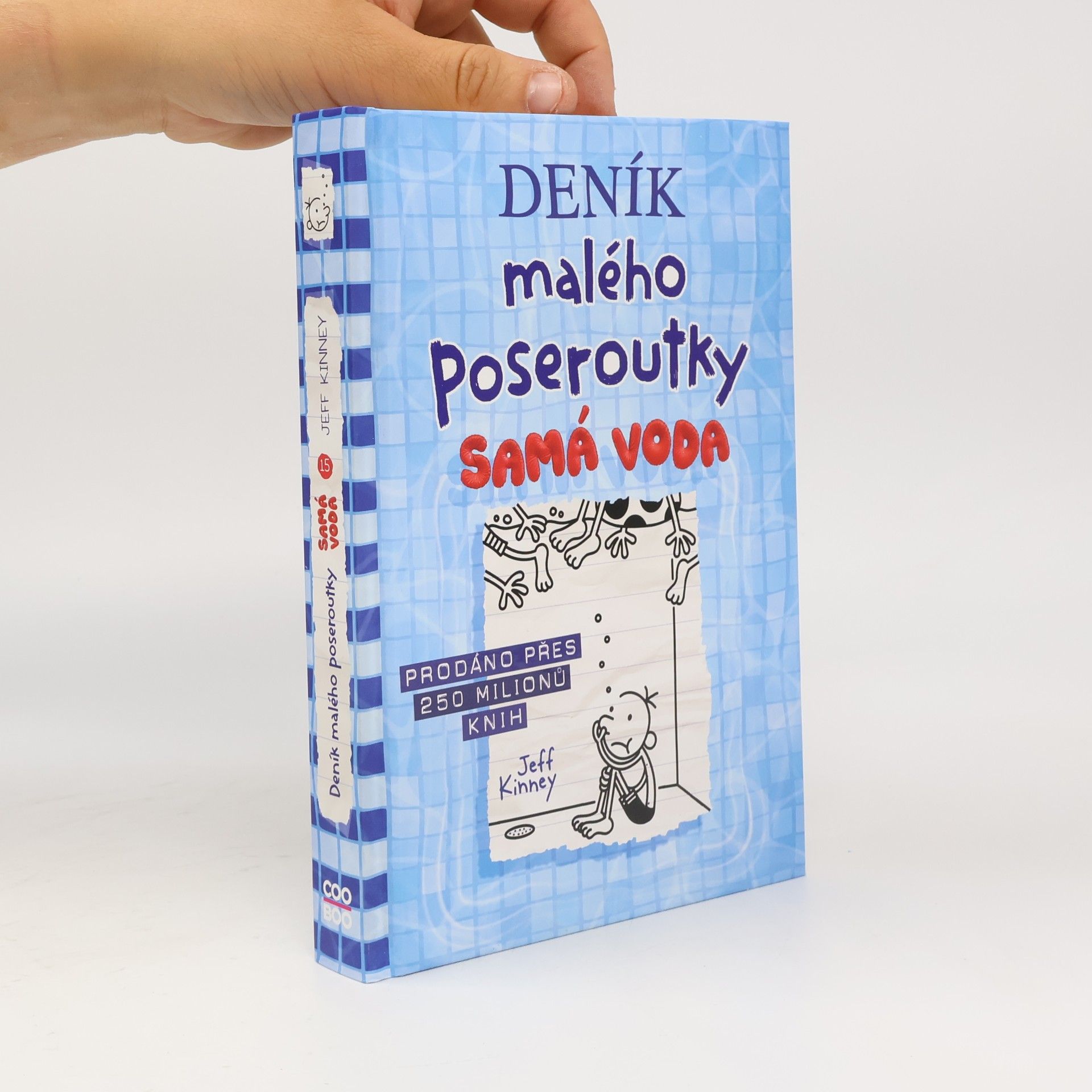 Jeff Kinney Deník malého poseroutky 15. Samá voda