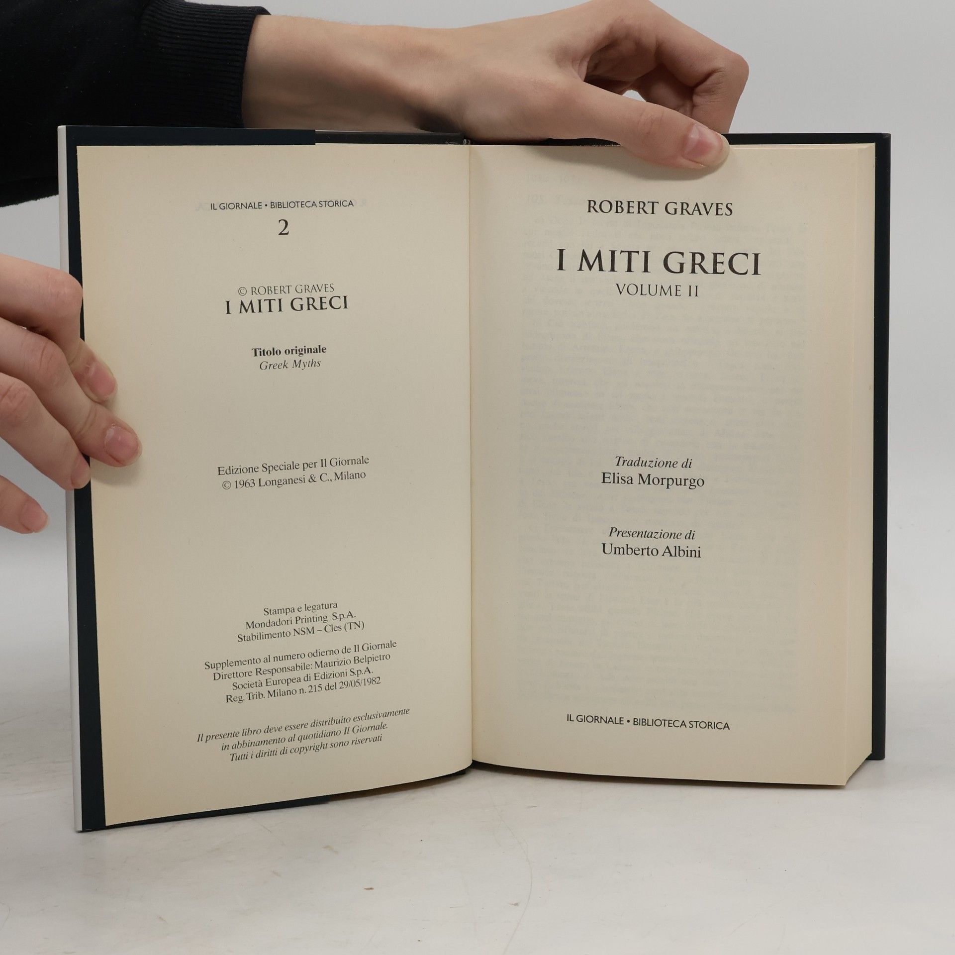 Robert Graves I Miti Greci volume II.